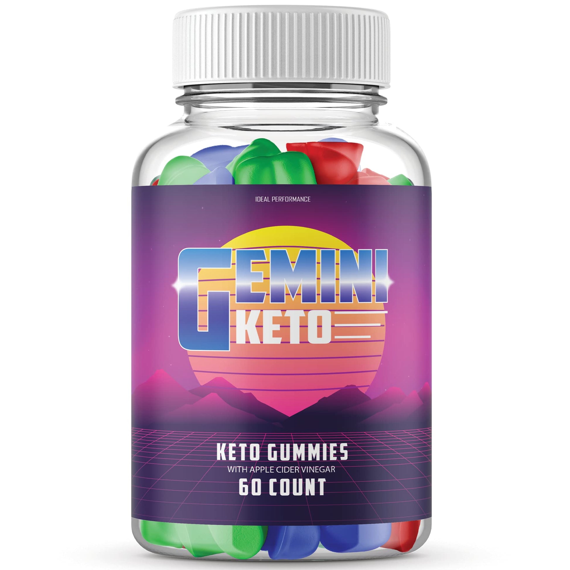 Ideal Performance Gemini Keto Gummies Formula Gummy, 60 Count