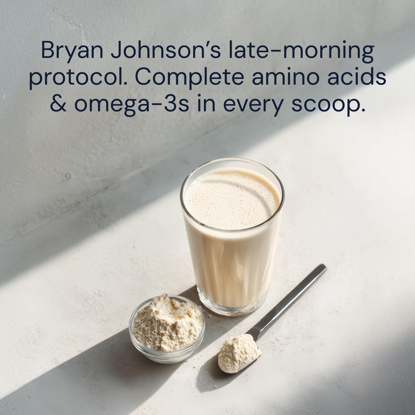 Blueprint Bryan Johnson Vegan Protein Meal Replacement Hemp Protein Powder – Vanilla, 2.32 lb