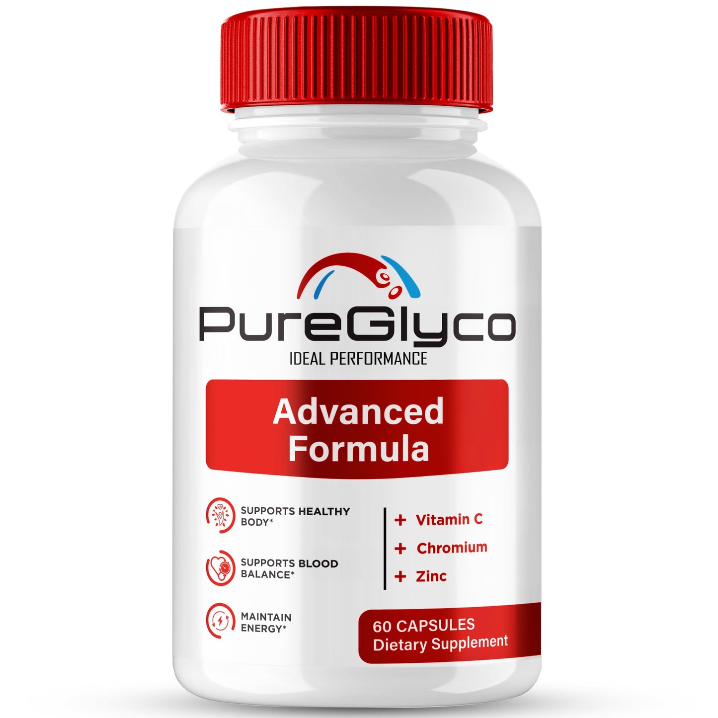IDEAL PERFORMANCE PureGlyco Blood Support Capsule 60 Count