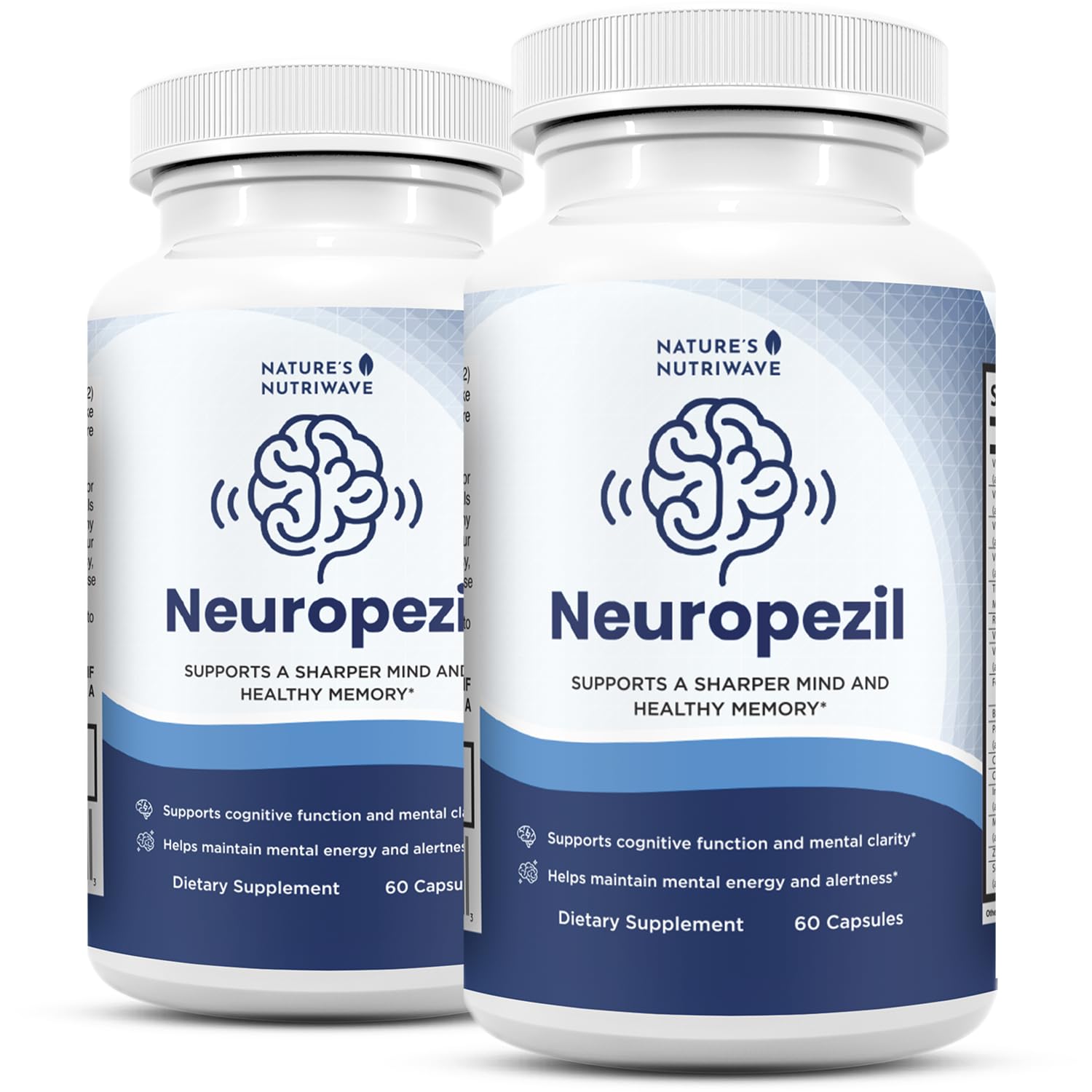 Nature’s NutriWave Neuropezil Capsules 120