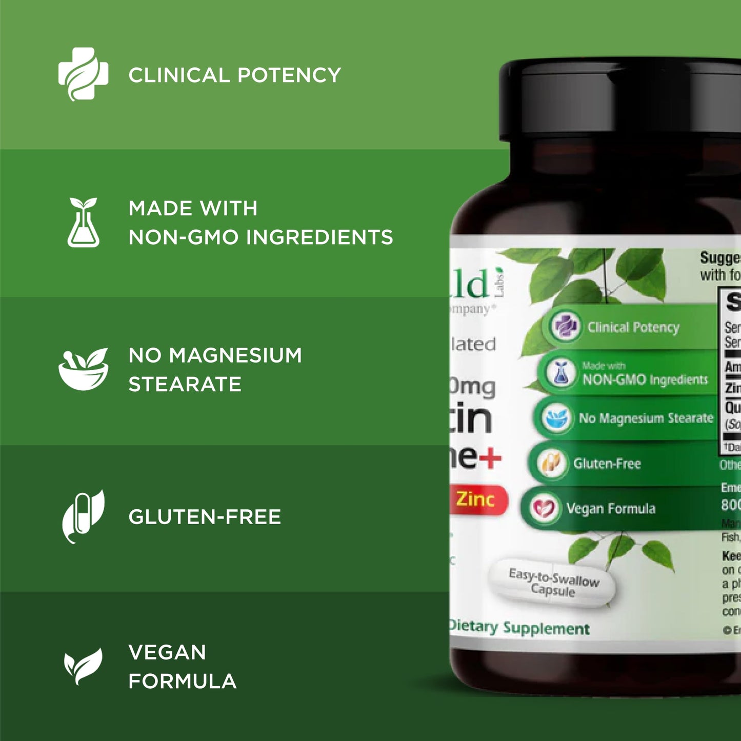 Emerald Labs Quercetin Phytosome Plus Capsules 60