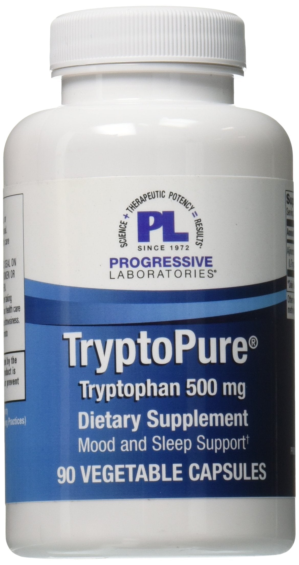 Progressive Laboratories Tryptopure Supplement Capsule 90 Count