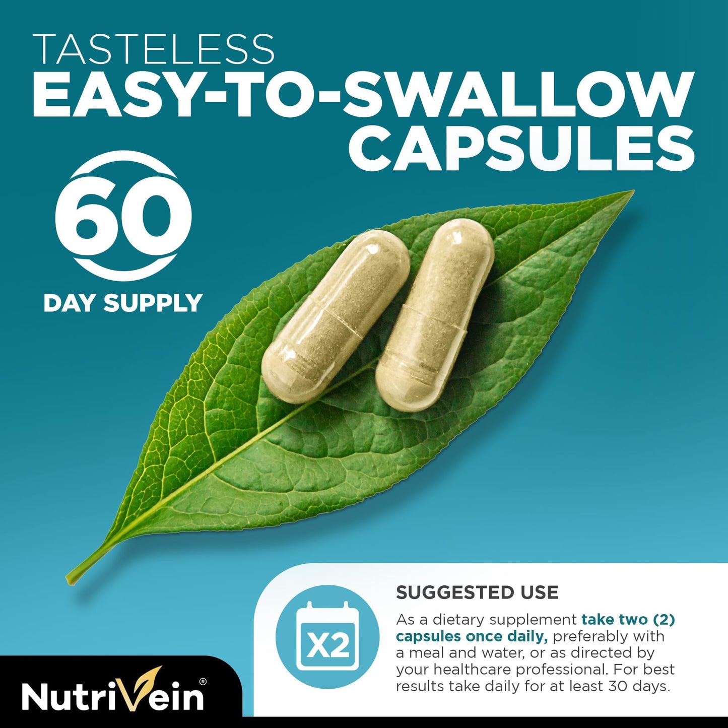 Nutrivein Premium Irish Sea Moss & Berberine Capsules Bundle, 240 Capsules