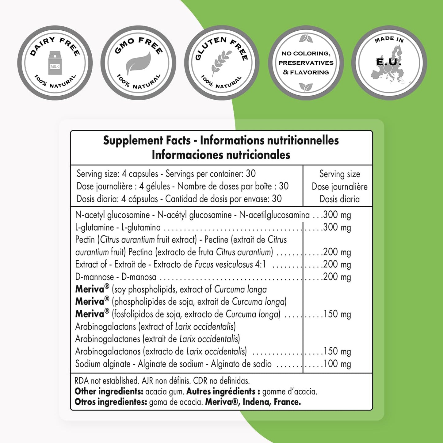 Supersmart Lectin Flush Lectin Blocker Shield Supplement, 120 Capsules