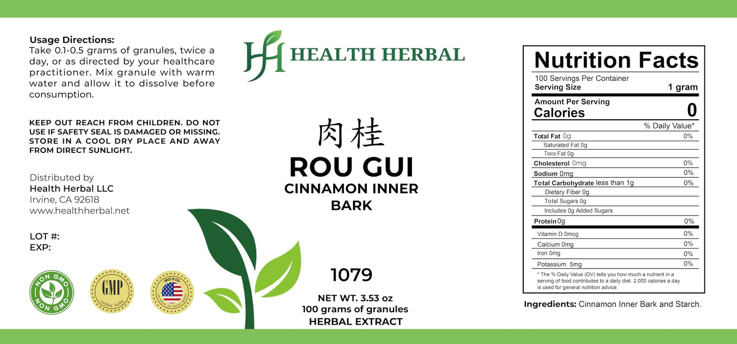 Health Herbal Rou Gui/Cassia Bark Powder 3.53
