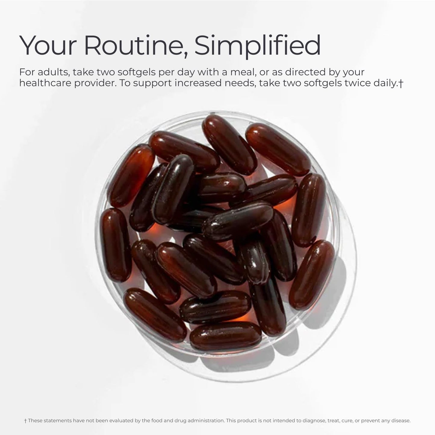 Livingood Daily Omega 3 6 9 Plus Turmeric Curcumin Supplement Softgels 60