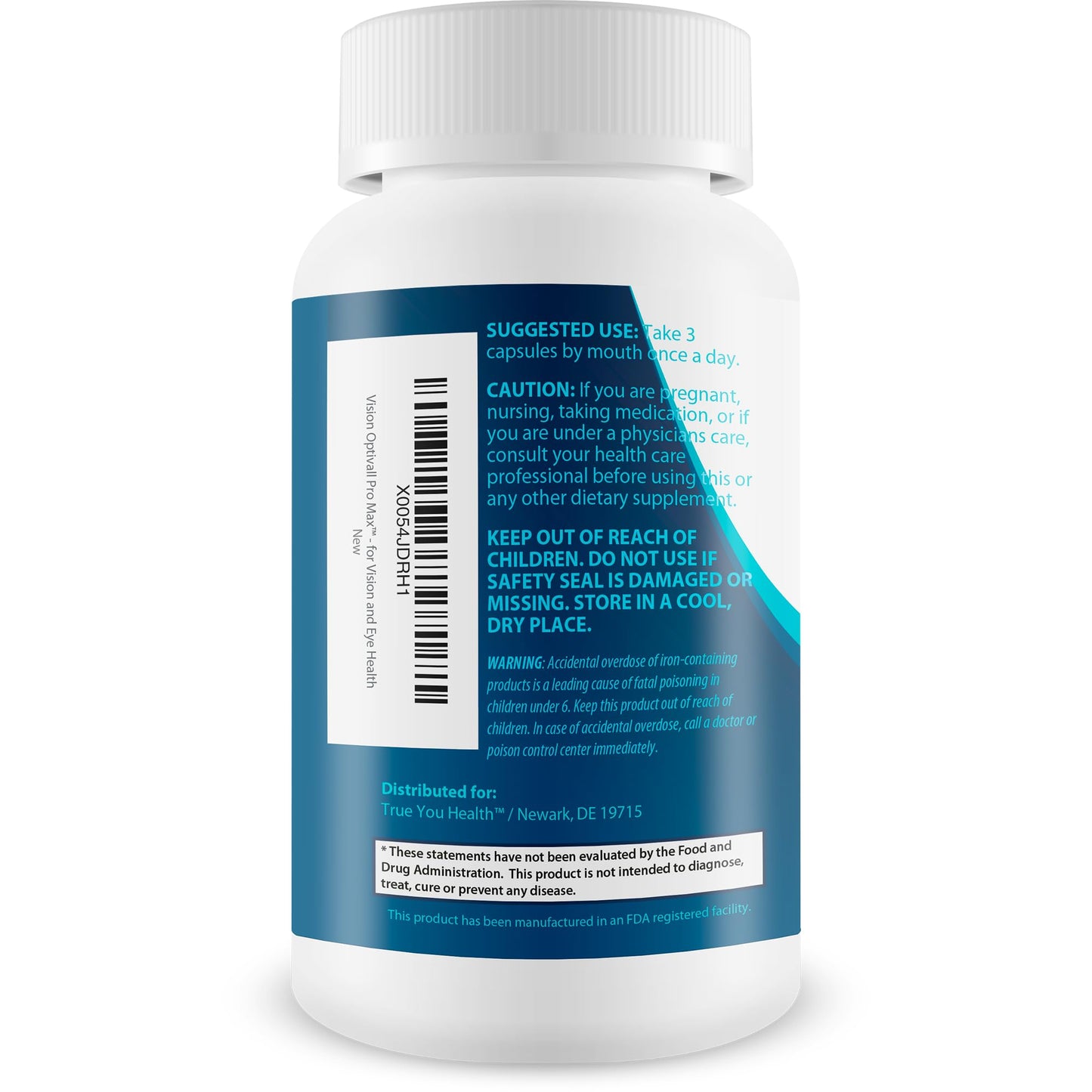 True You Health Vision Optivall Pro Max Capsule, 90 Count