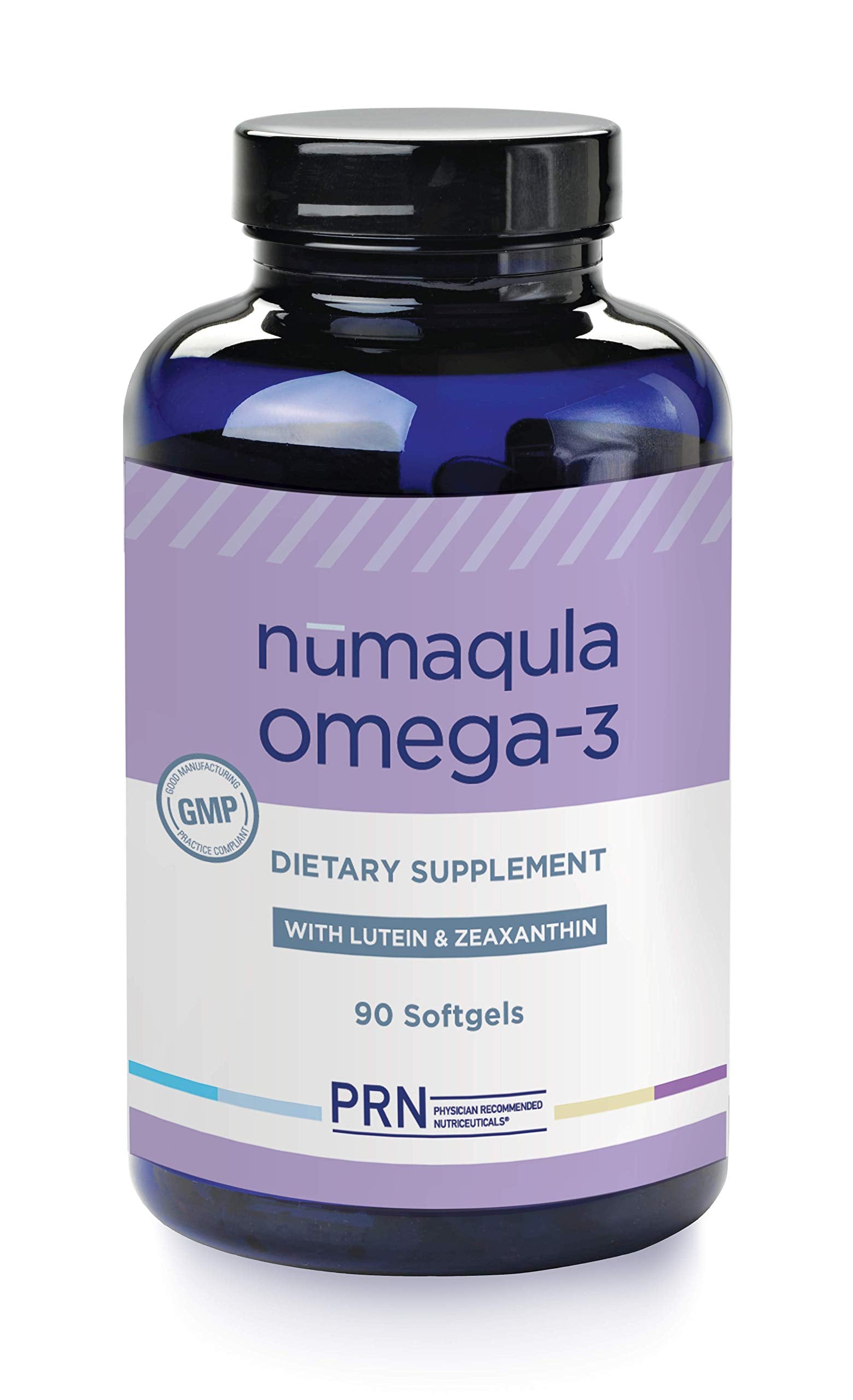 PRN Physician Recommended Nutriceuticals nūmaqula Omega 3 Supplement Softgels 90