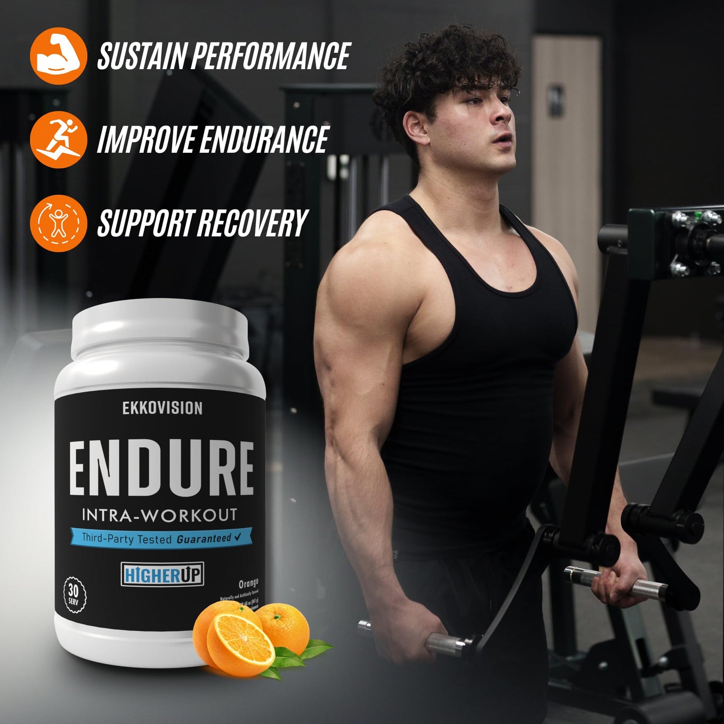Ekkovision Endure Intra Workout Powder, 29.68 Servings