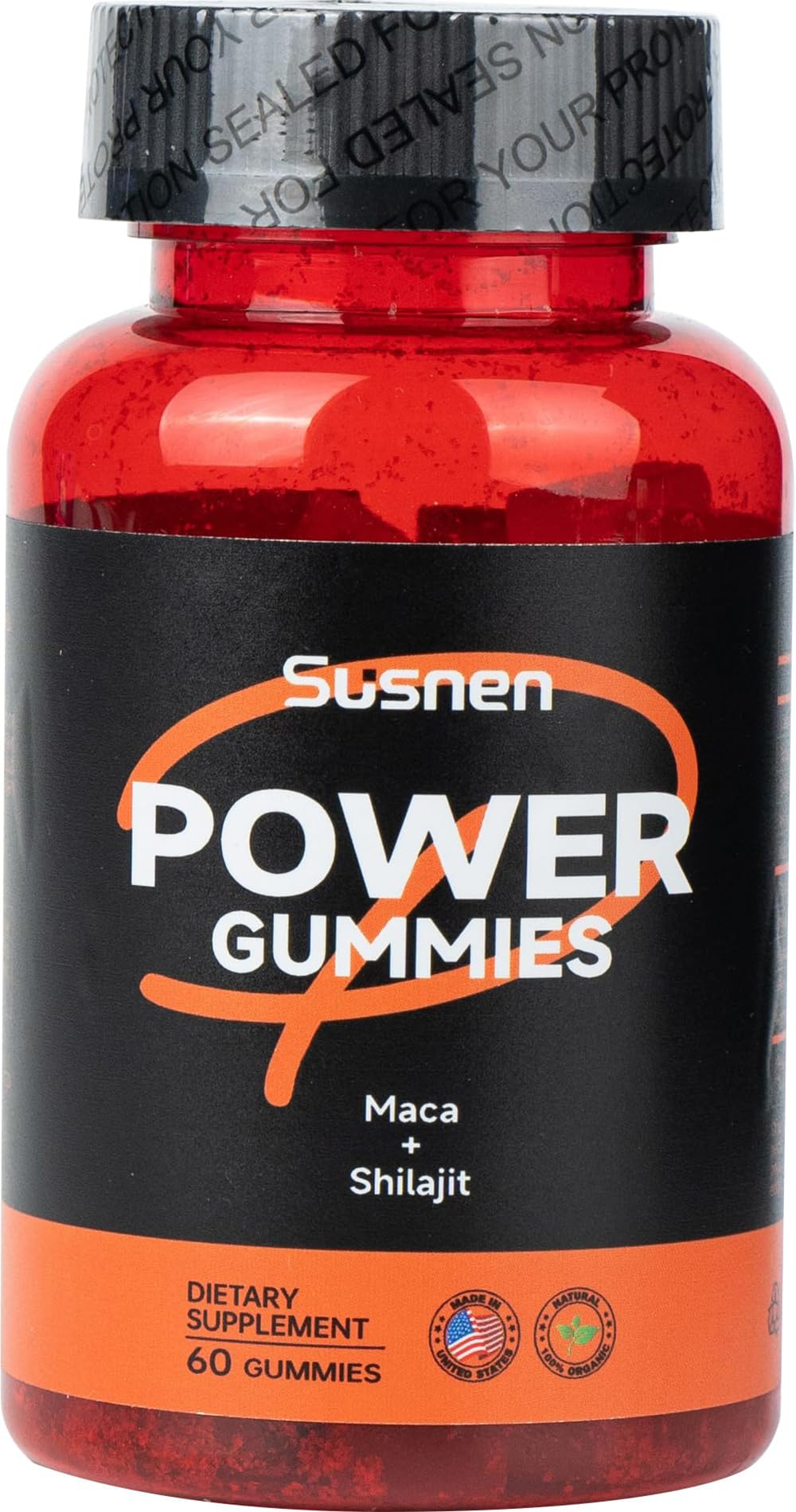 Susnen Inositol Gummies, 60 Gummies