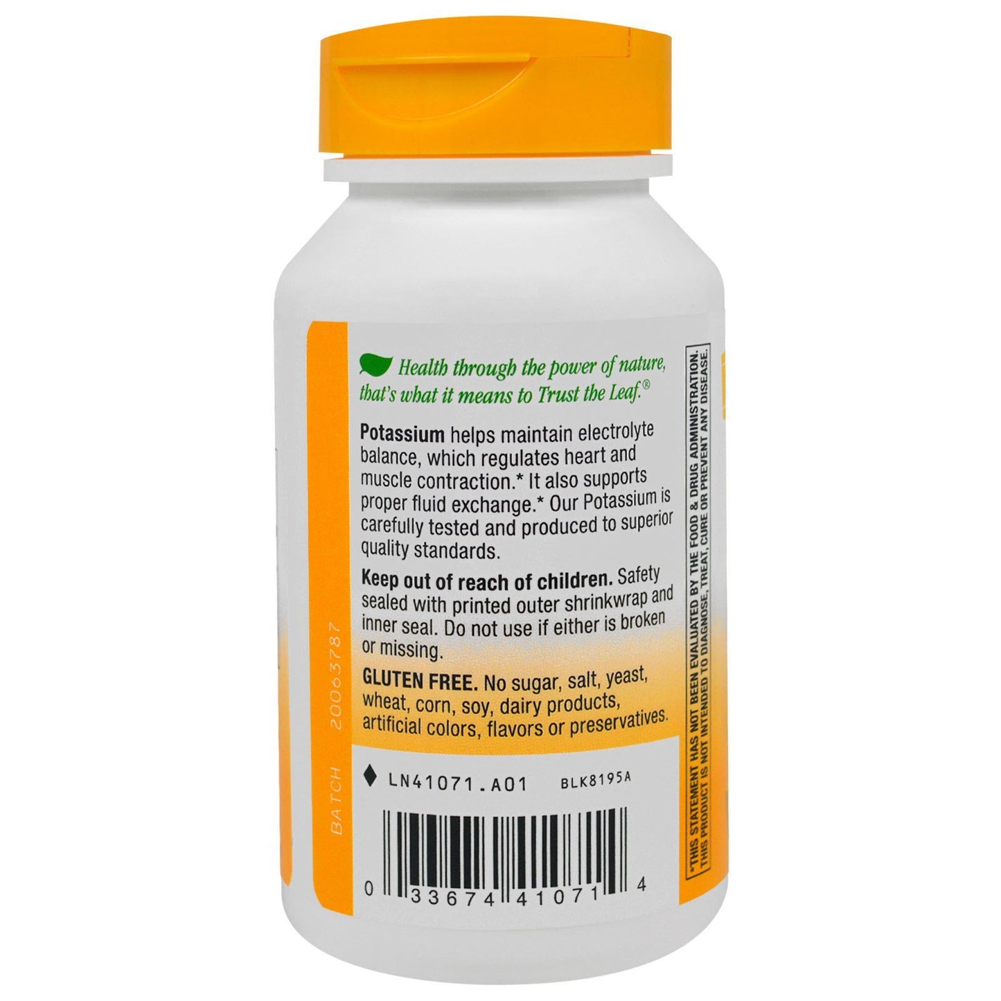 Nature's Way Potassium Complex Capsules 100 Capsules