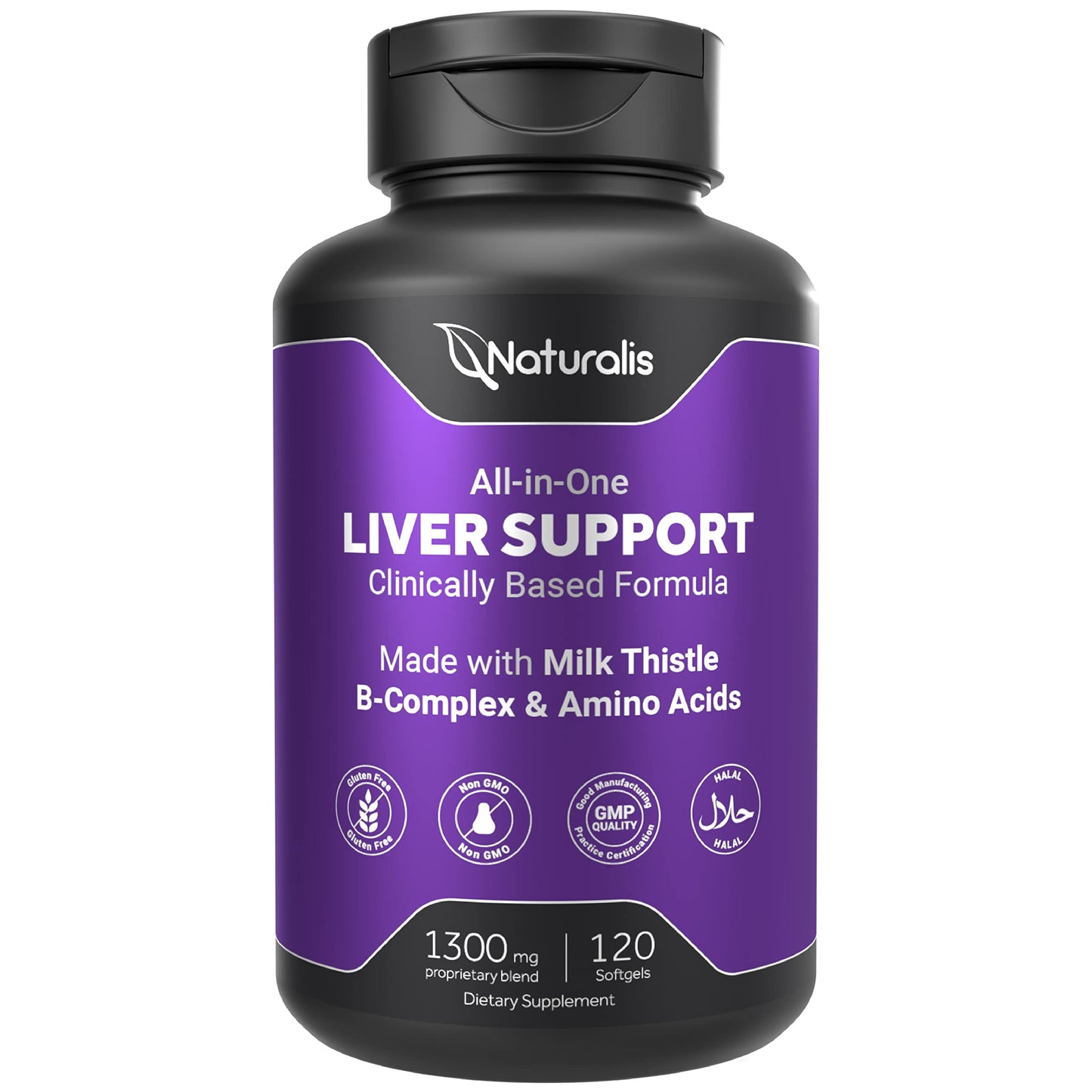 Naturalis Milk Thistle Liver Support Softgels 120