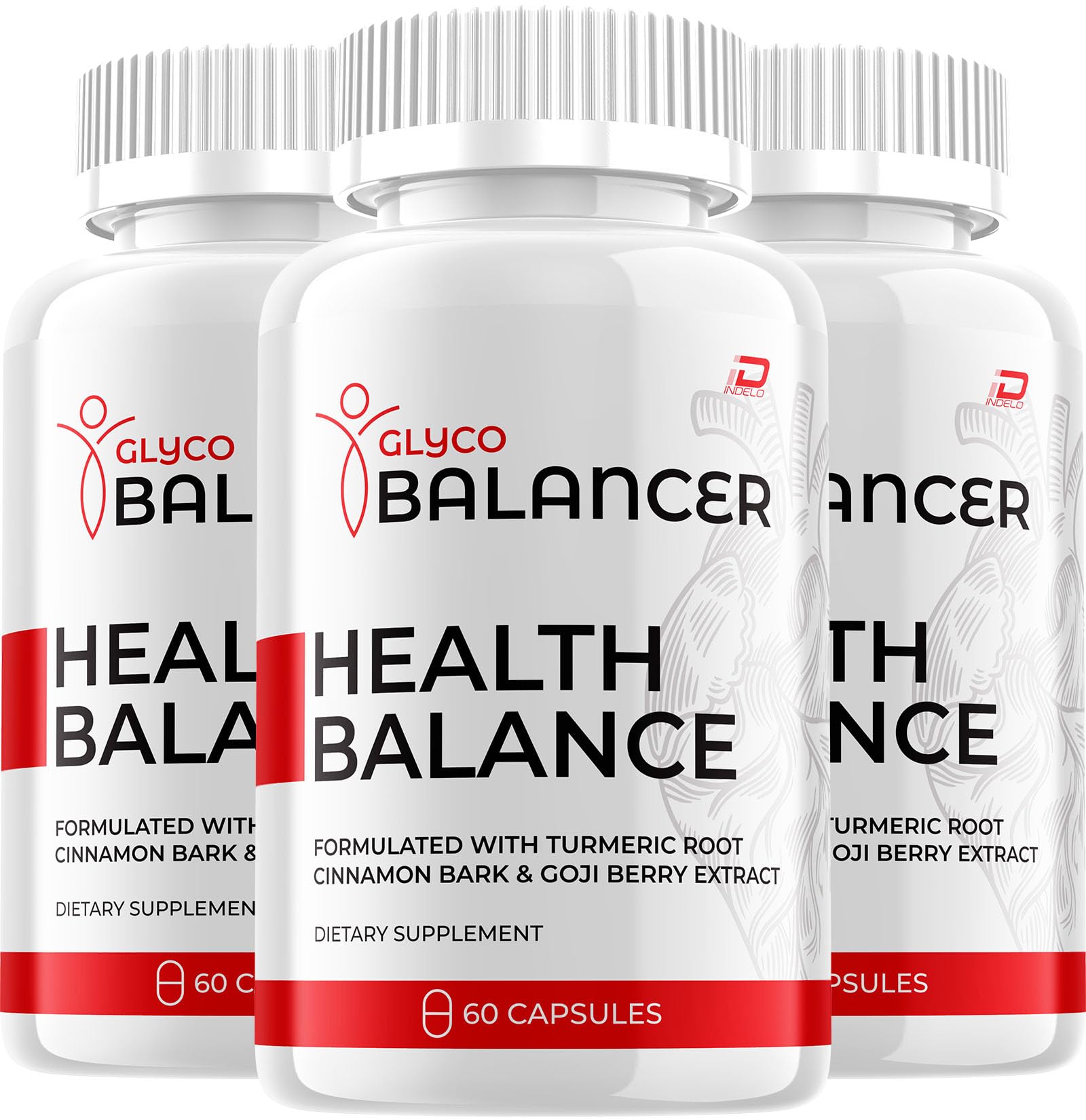 Indelo Glyco Balancer Capsules 180 Capsules