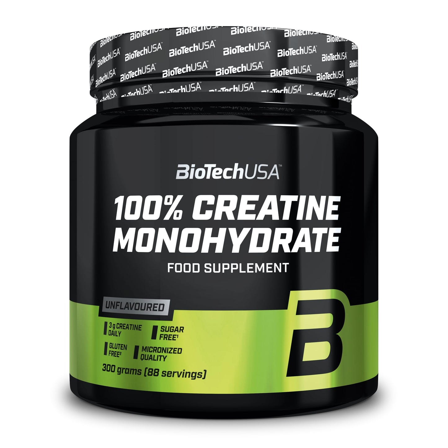 BioTechUSA 100% Creatine Monohydrate Powder, 10.58 Ounce