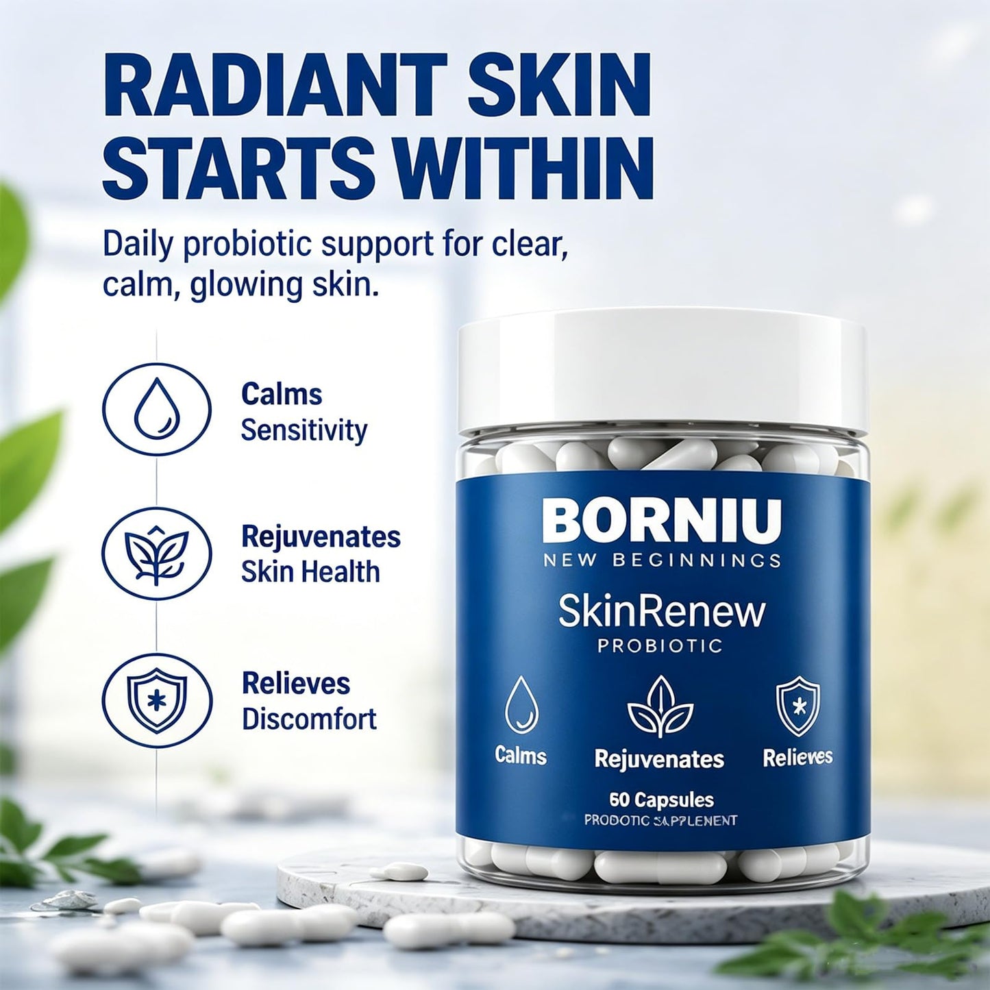Louma Borniu SkinRenew Probiotic Softgel 60 Count
