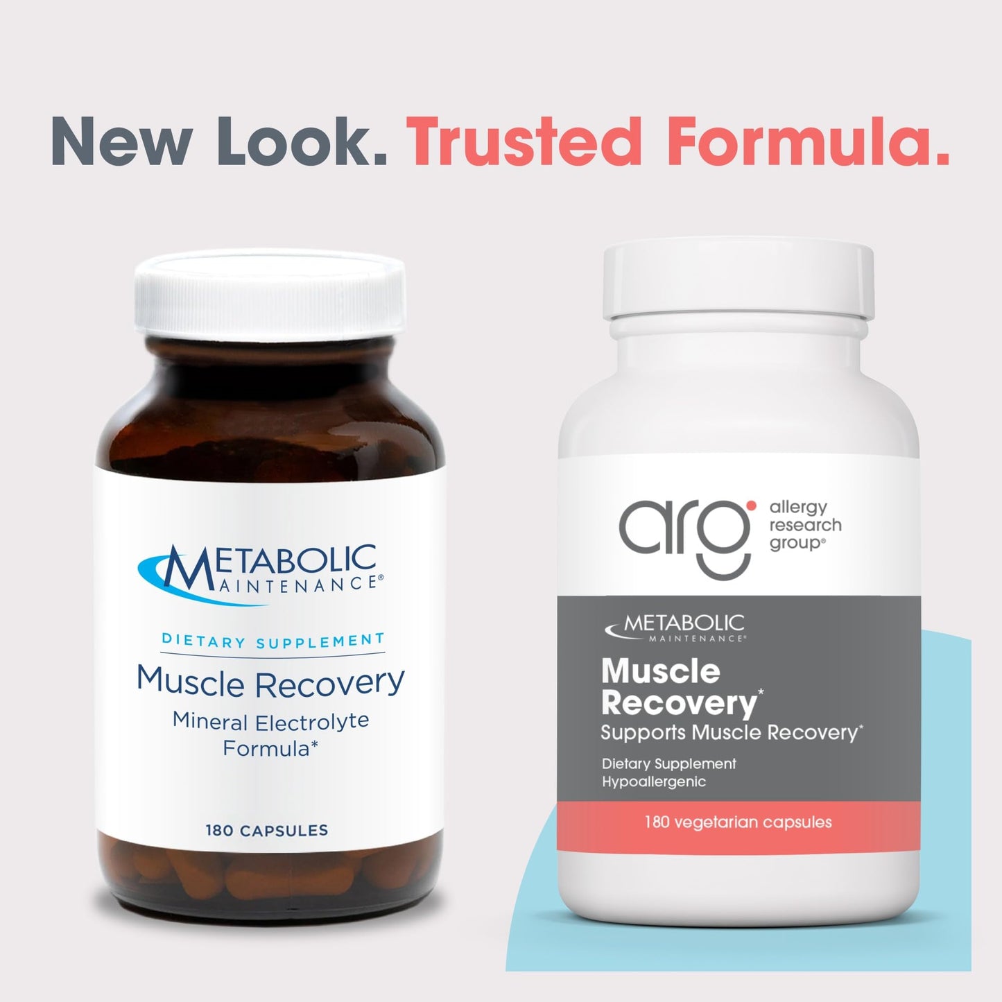 Metabolic Maintenance Muscle Recovery Electrolyte Mineral Supplement Magnesium, Potassium & Zinc Blend Hydration & Post Workout Support Hypoallergenic 180 Capsules