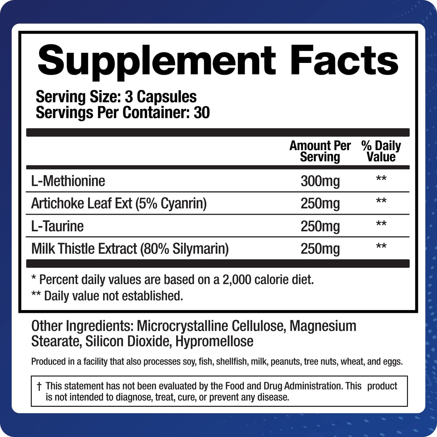 BioMatrix Liver Cleanse Detox & Repair with Artichoke Extract, Milk Thistle, Taurine & Methionine Capsules, 90 Count