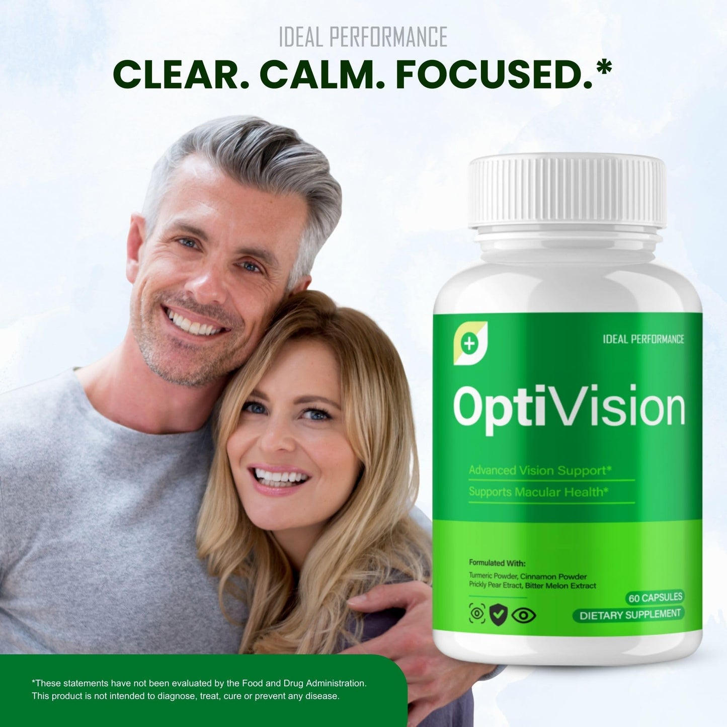 IDEAL PERFORMANCE Optivision Capsules, 120 Capsules
