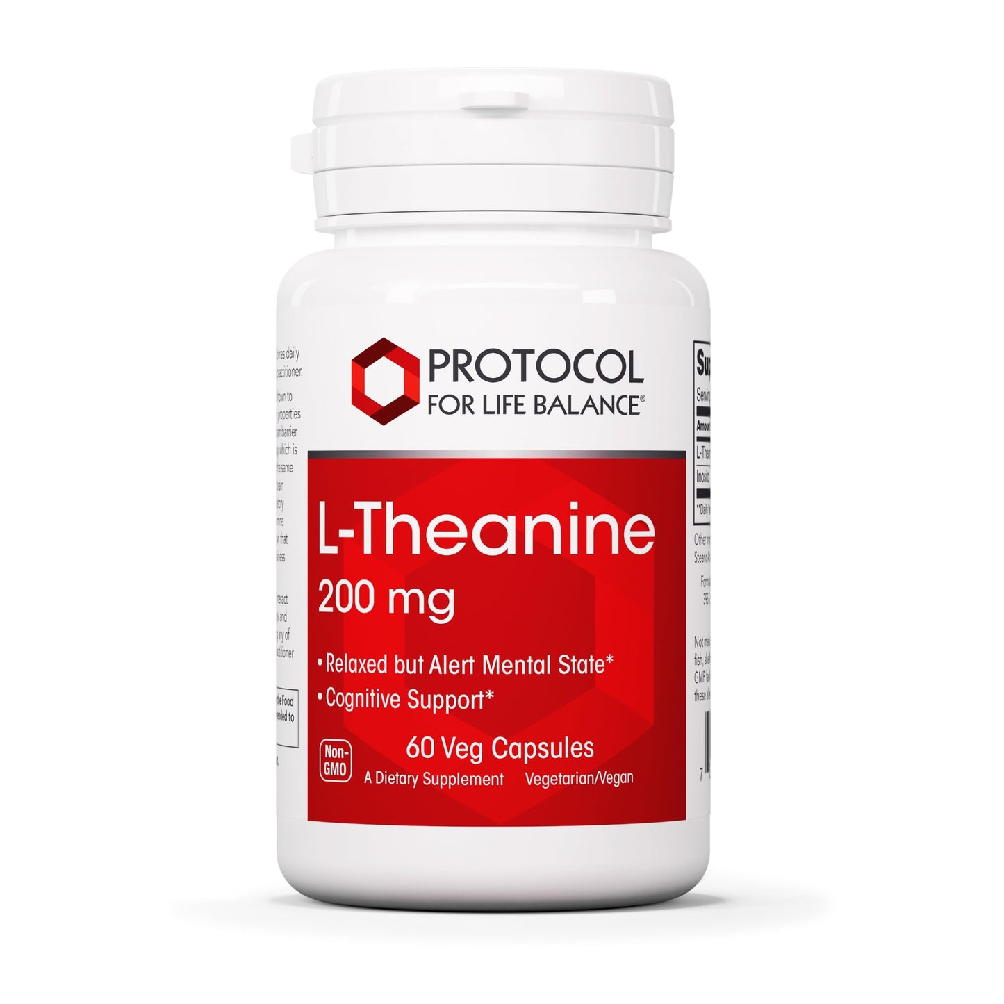 PROTOCOL FOR LIFE BALANCE L-Theanine 200mg Softgel 60 Count