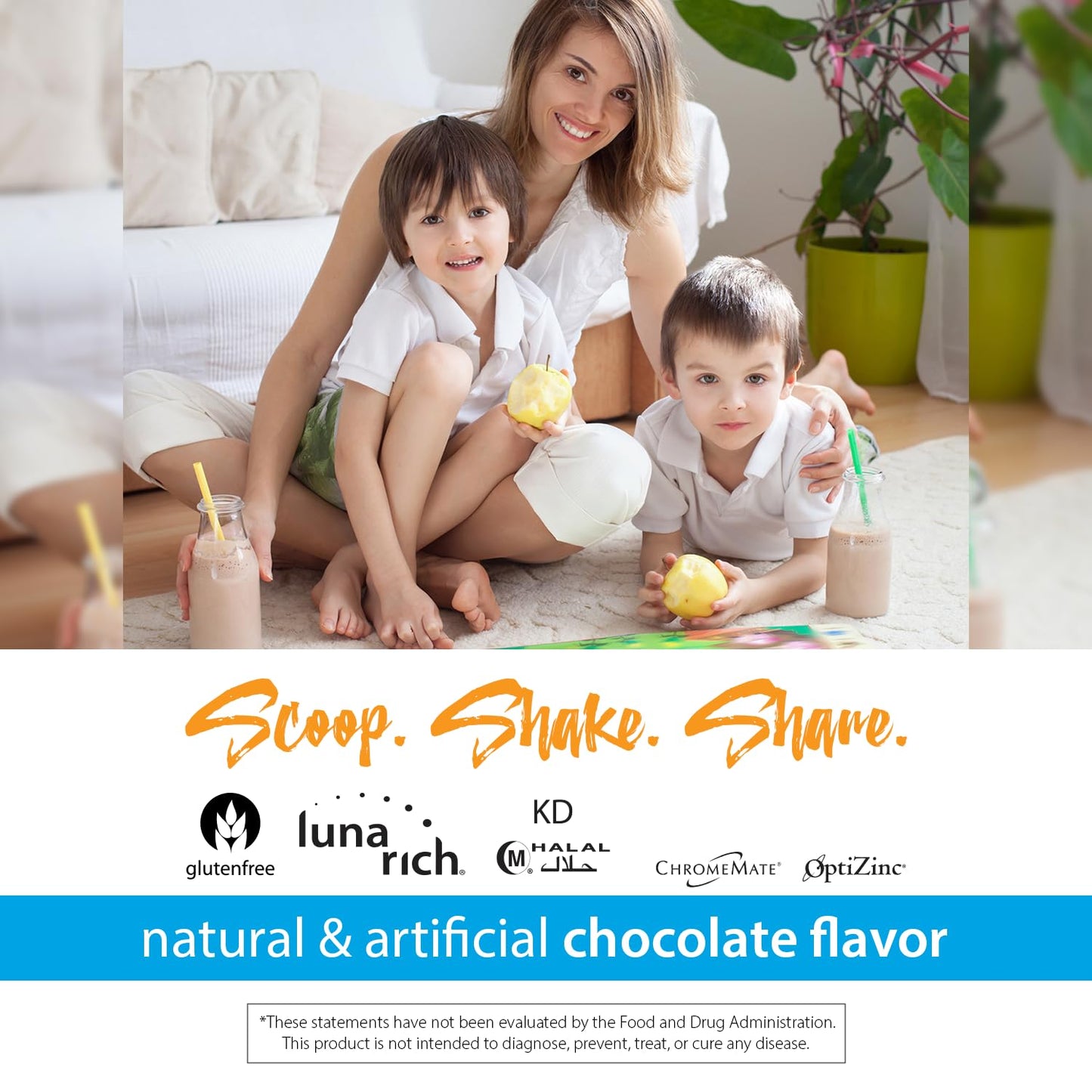 RELIV Now for Kids Chocolate Nutritional Shake Powder 15.34 oz