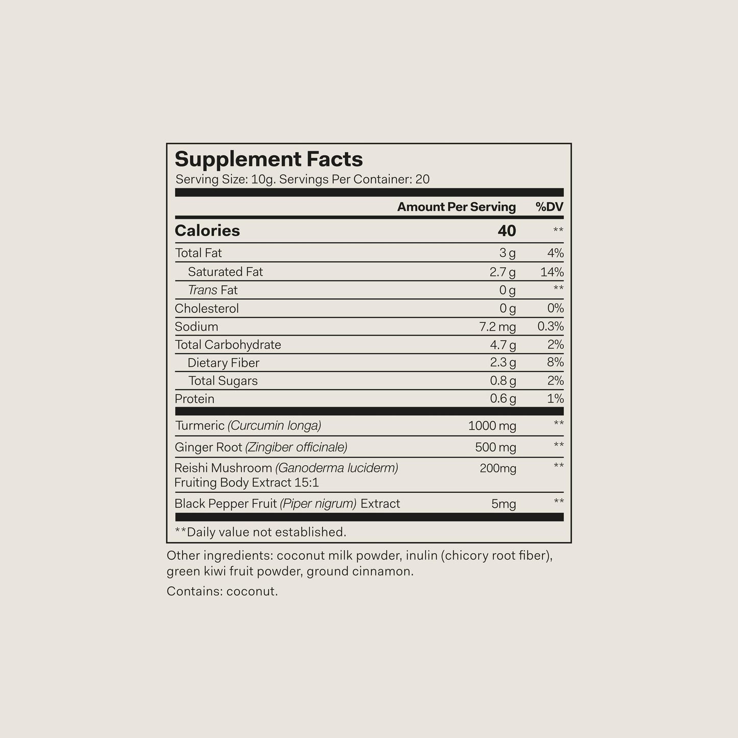 The Nue Co Debloat Gut Barrier+ Powder 17.67 Ounces