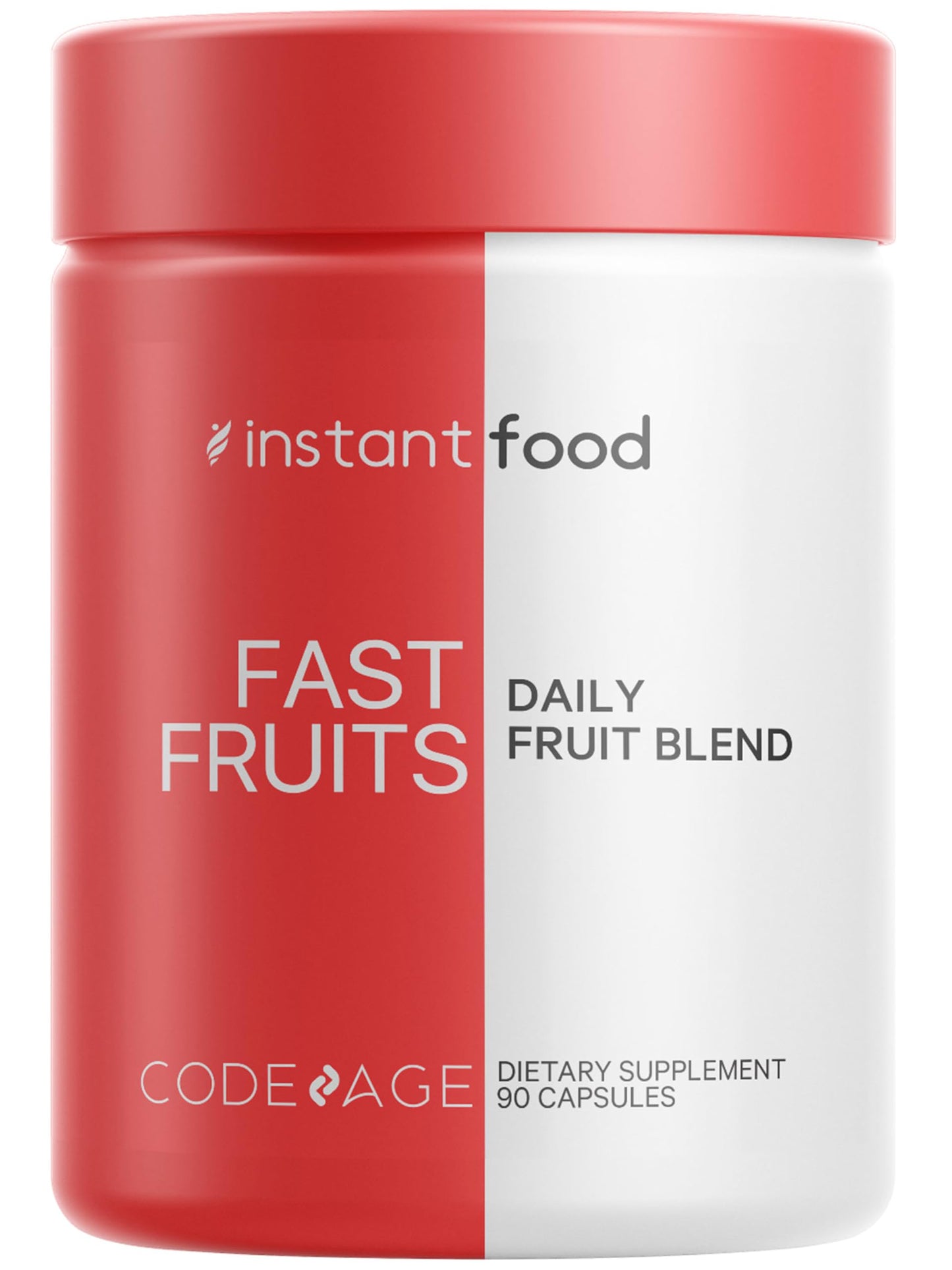 Codeage Instantfood Fast Fruits Capsules, 90 Count