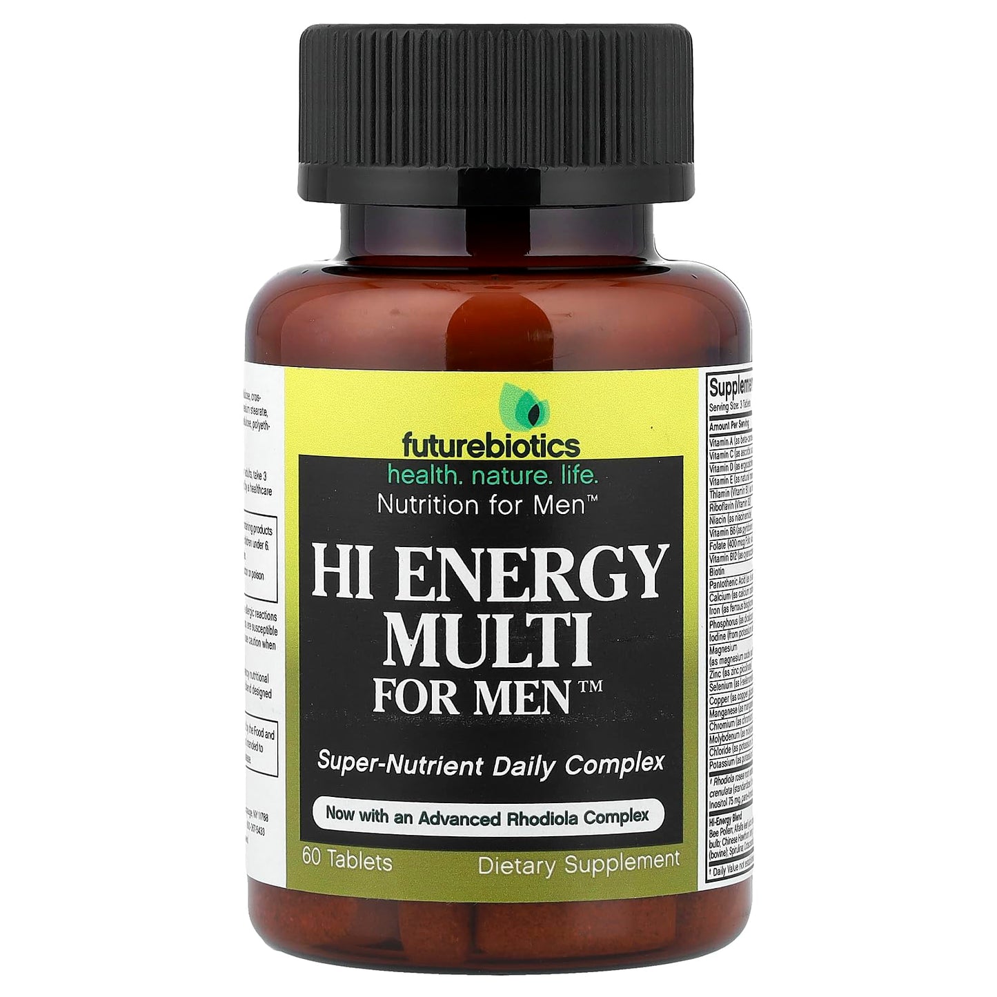 Futurebiotics Multi Energy for Men 60 Tablets