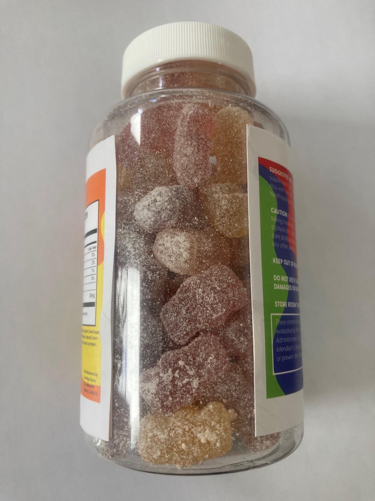 Natural Hemp Gummies High Potency Pure Organic Hemp Oil Supplement Gummy 50 Count