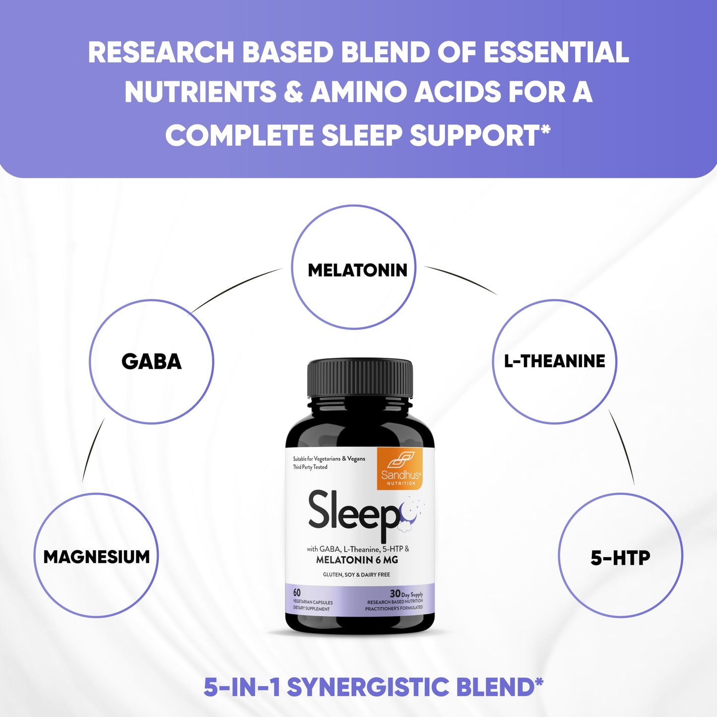 Sandhu's Sleep 60 Capsules