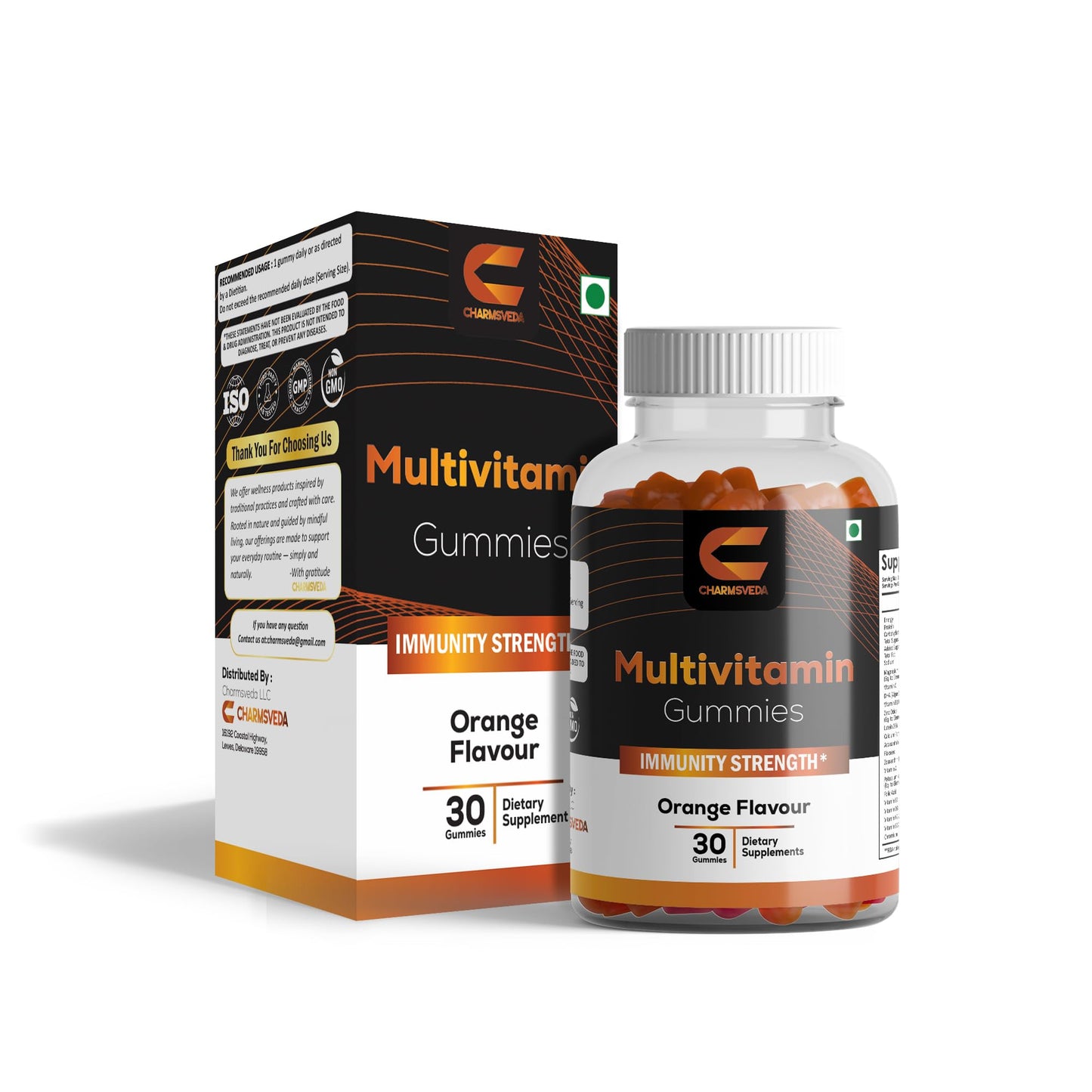 CHARMSVEDA Multivitamin Capsule 30 Capsules