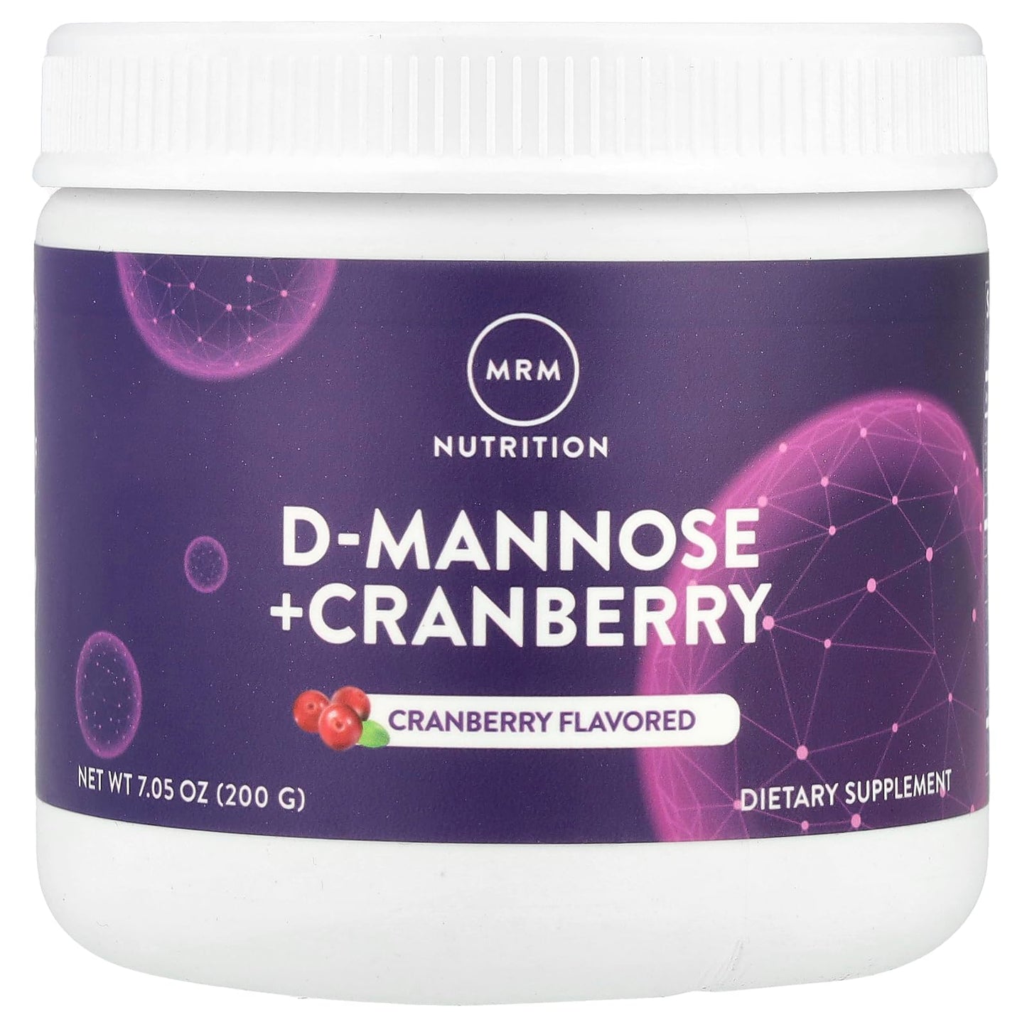 MRM D-Mannose + Cranberry Powder Powder 7.05 Ounce