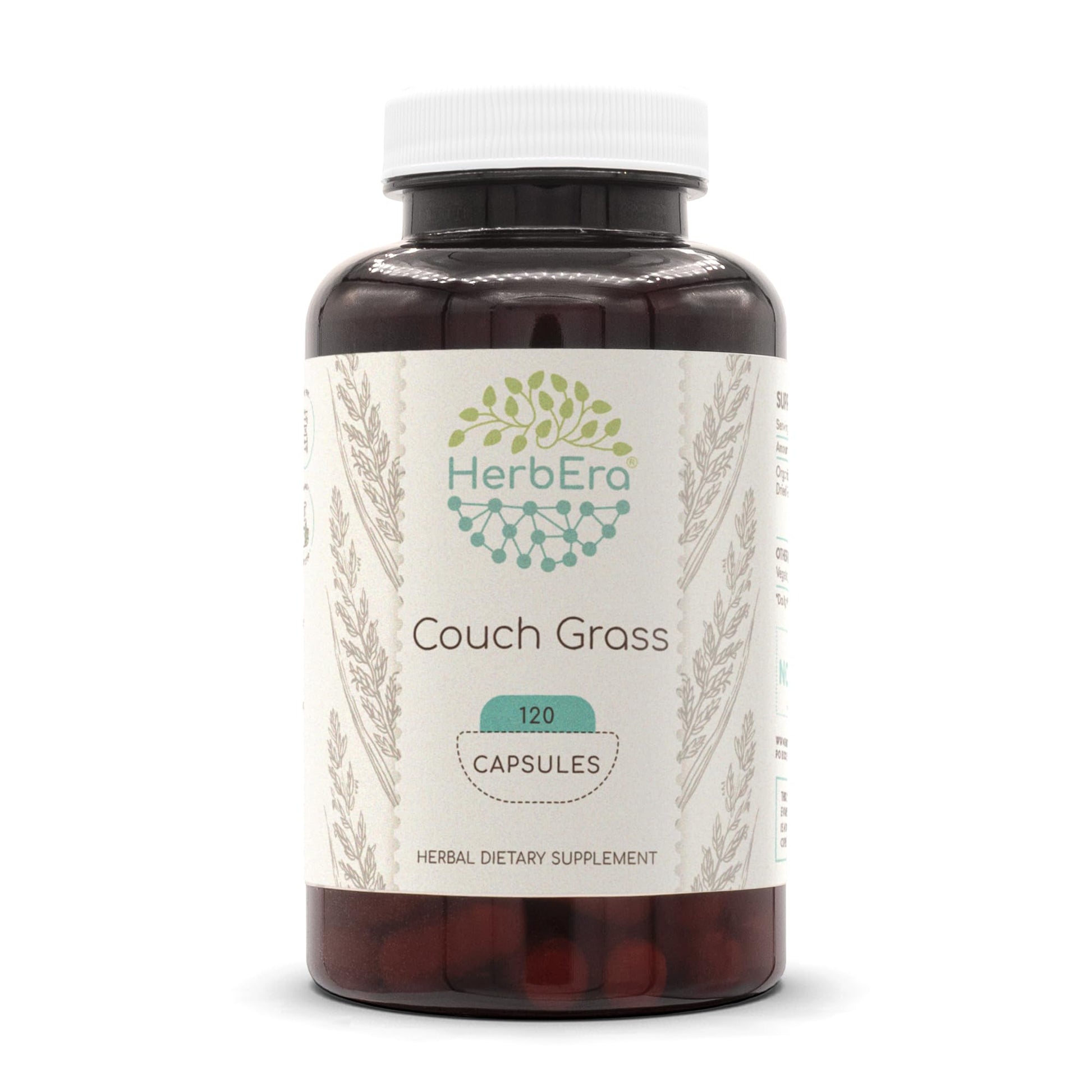 HerbEra Couch Grass Capsules 120 Count