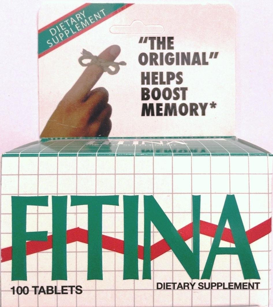 Fitina Memory Support Supplement 100 Tablets