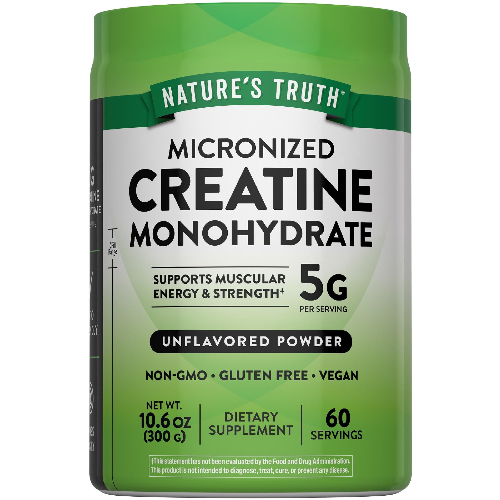 Nature's Truth Creatine Powder 10.58 Ounce