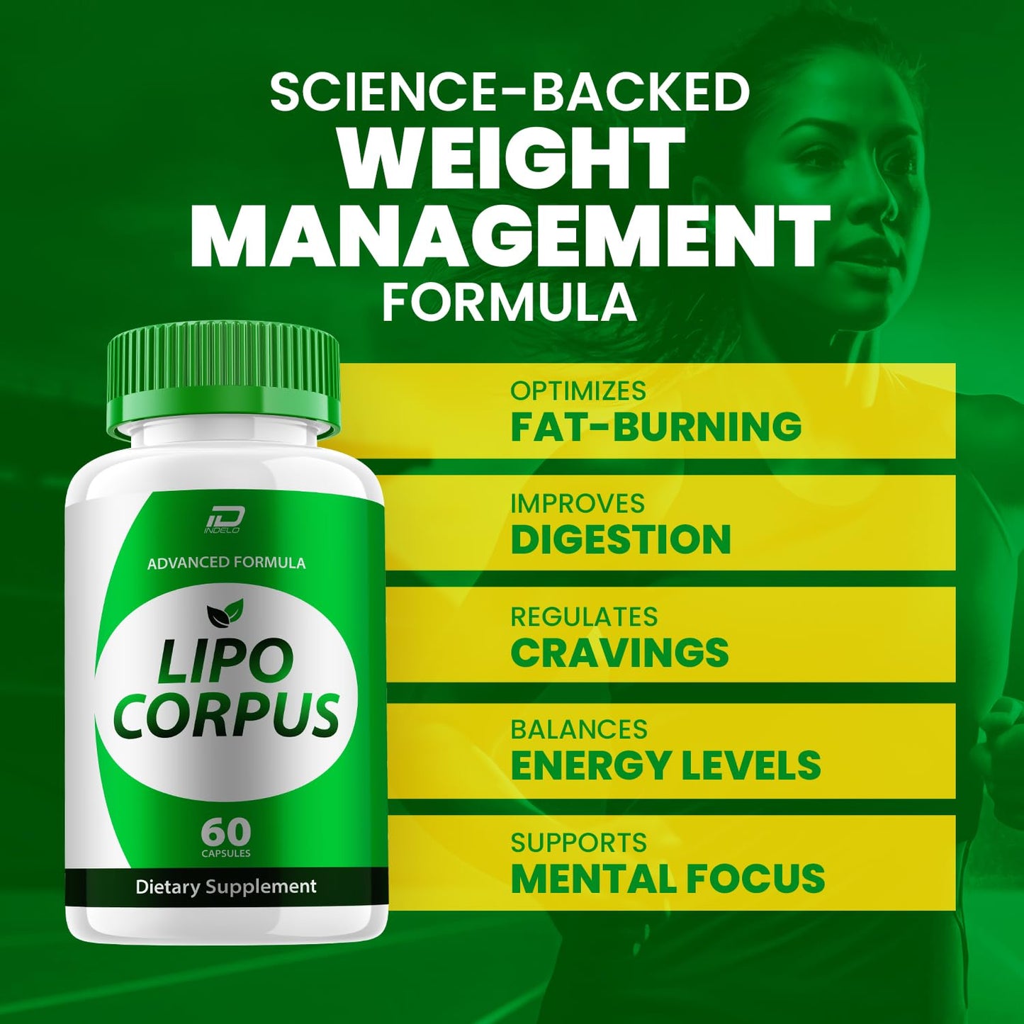 Indelo Lipo Corpus Capsule 120 Capsules