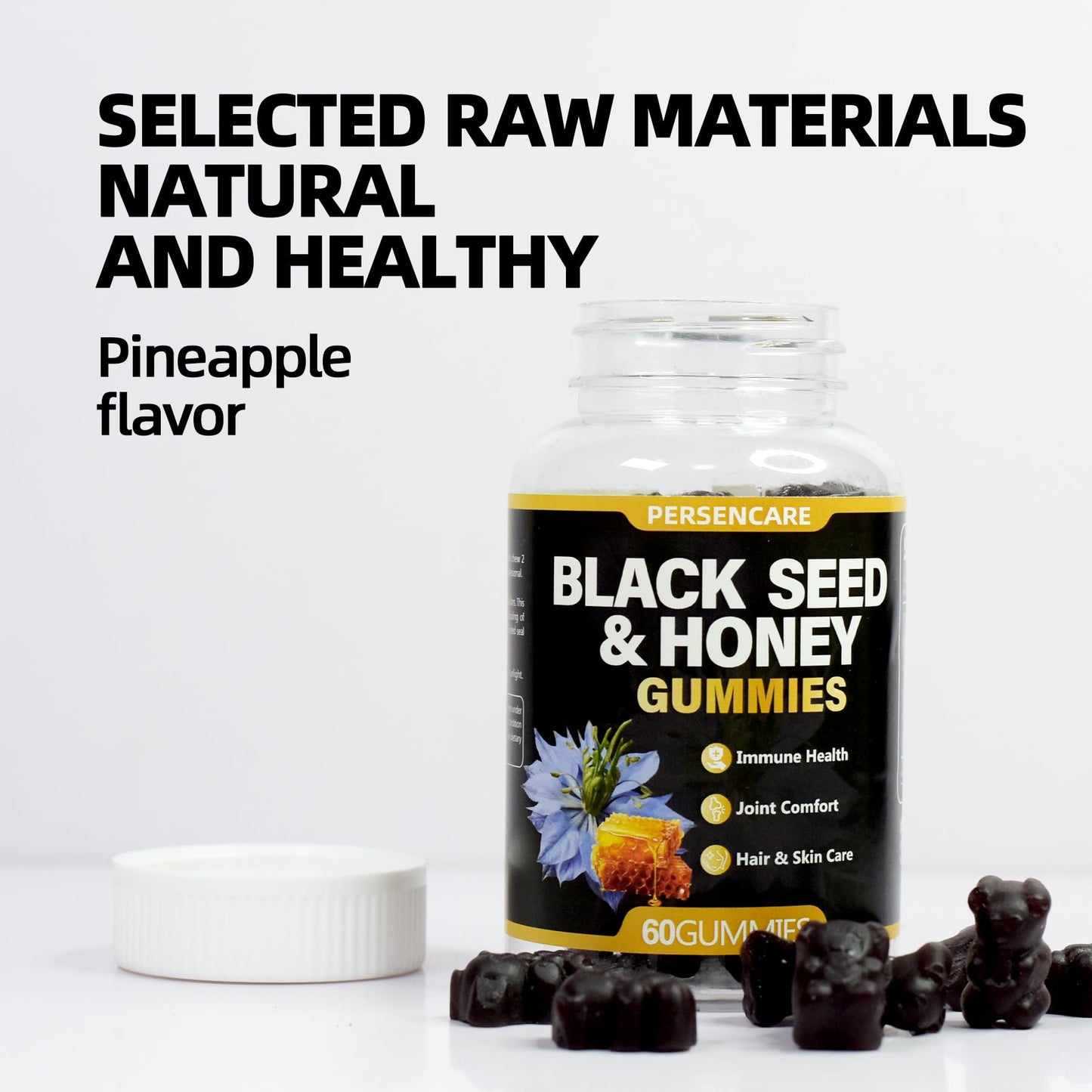 VAEYAE Black Seed Oil & Honey Gummies 60 Count