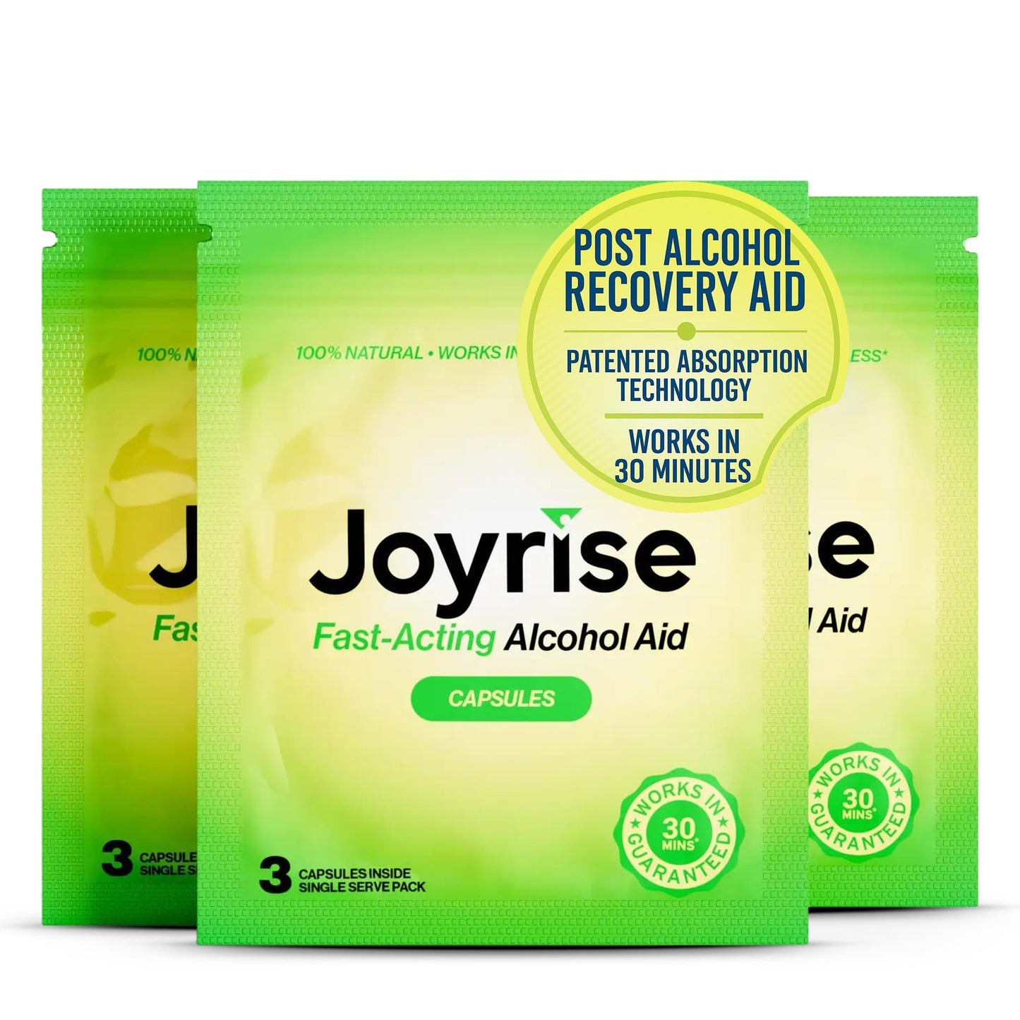 Joyrise Post Drinking Aid Capsule, 3 Pack