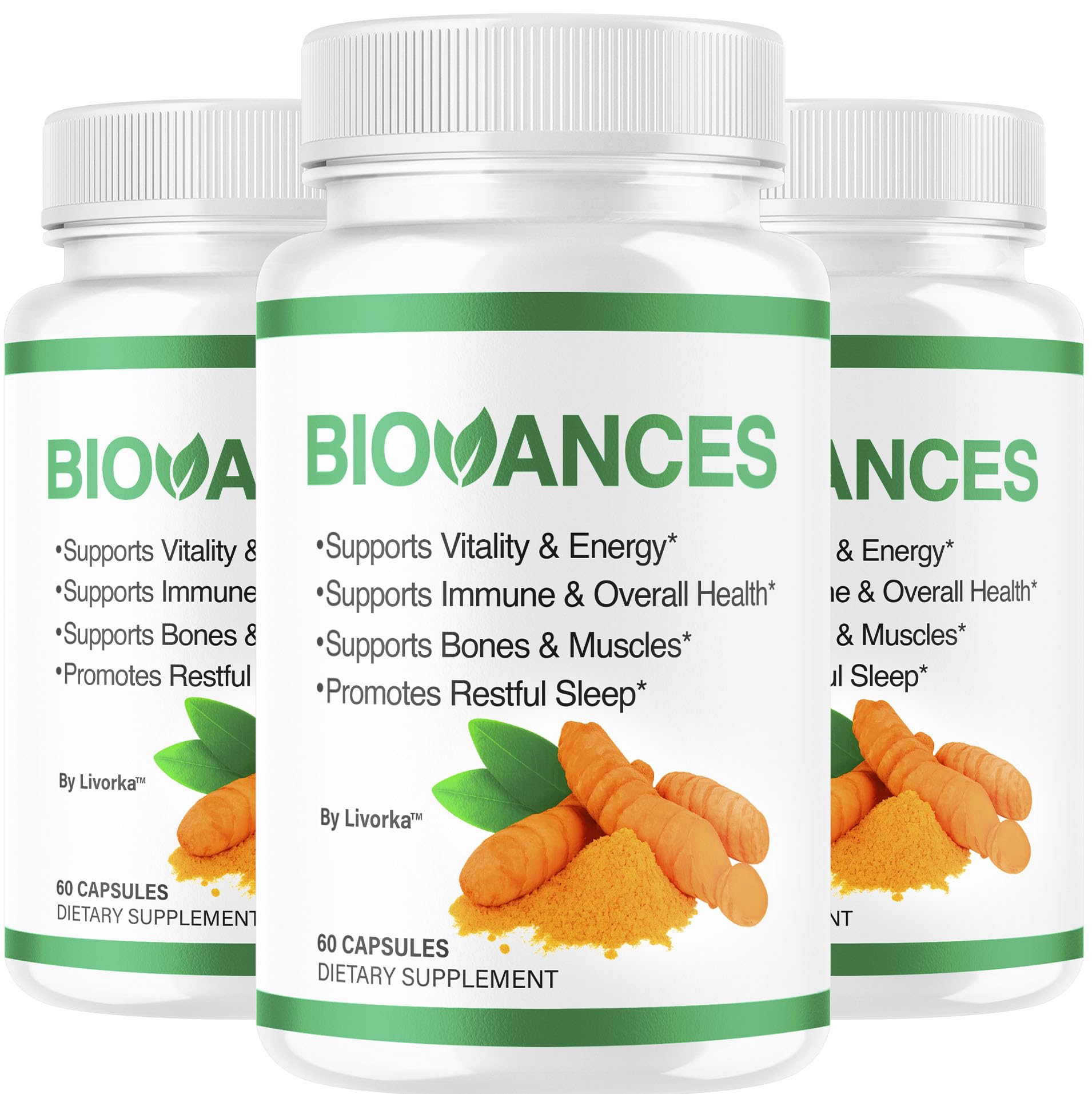 LIVORKA Biovances Capsules, 180 Capsules