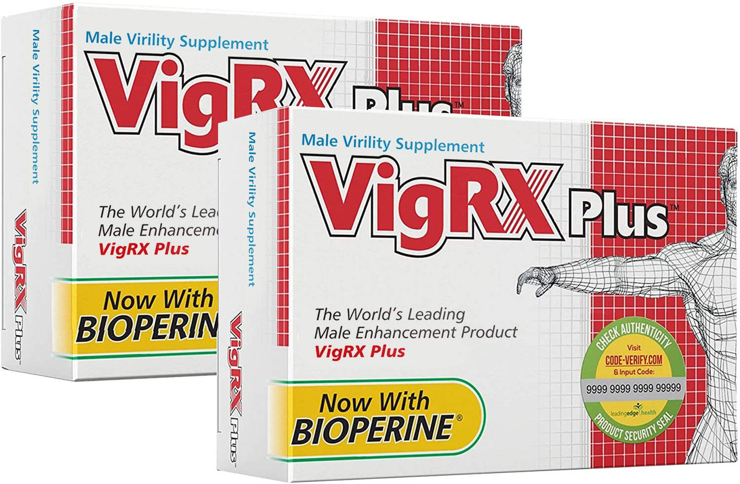 VigRX Plus Male Virility Herbal Dietary Supplement Capsule, 60 Capsules