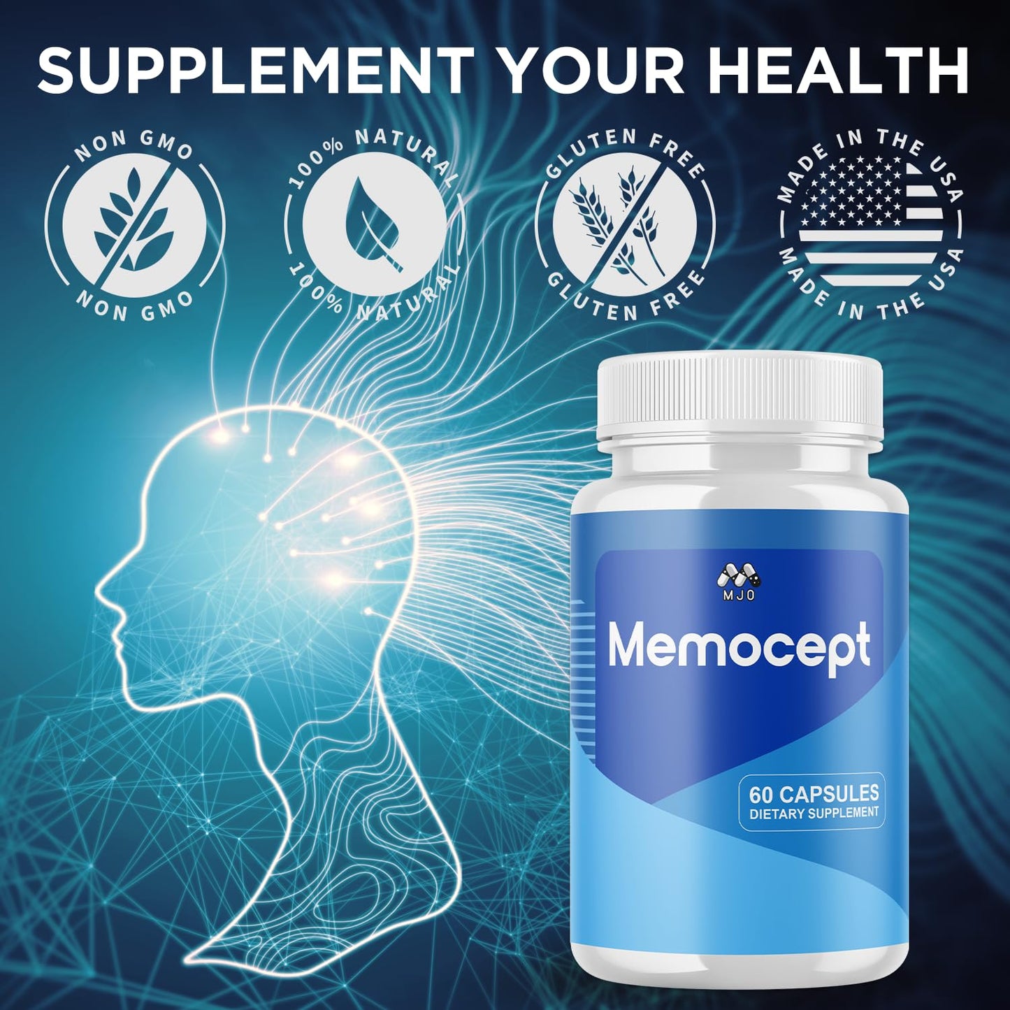 MJO Memocept Capsule 60 Count