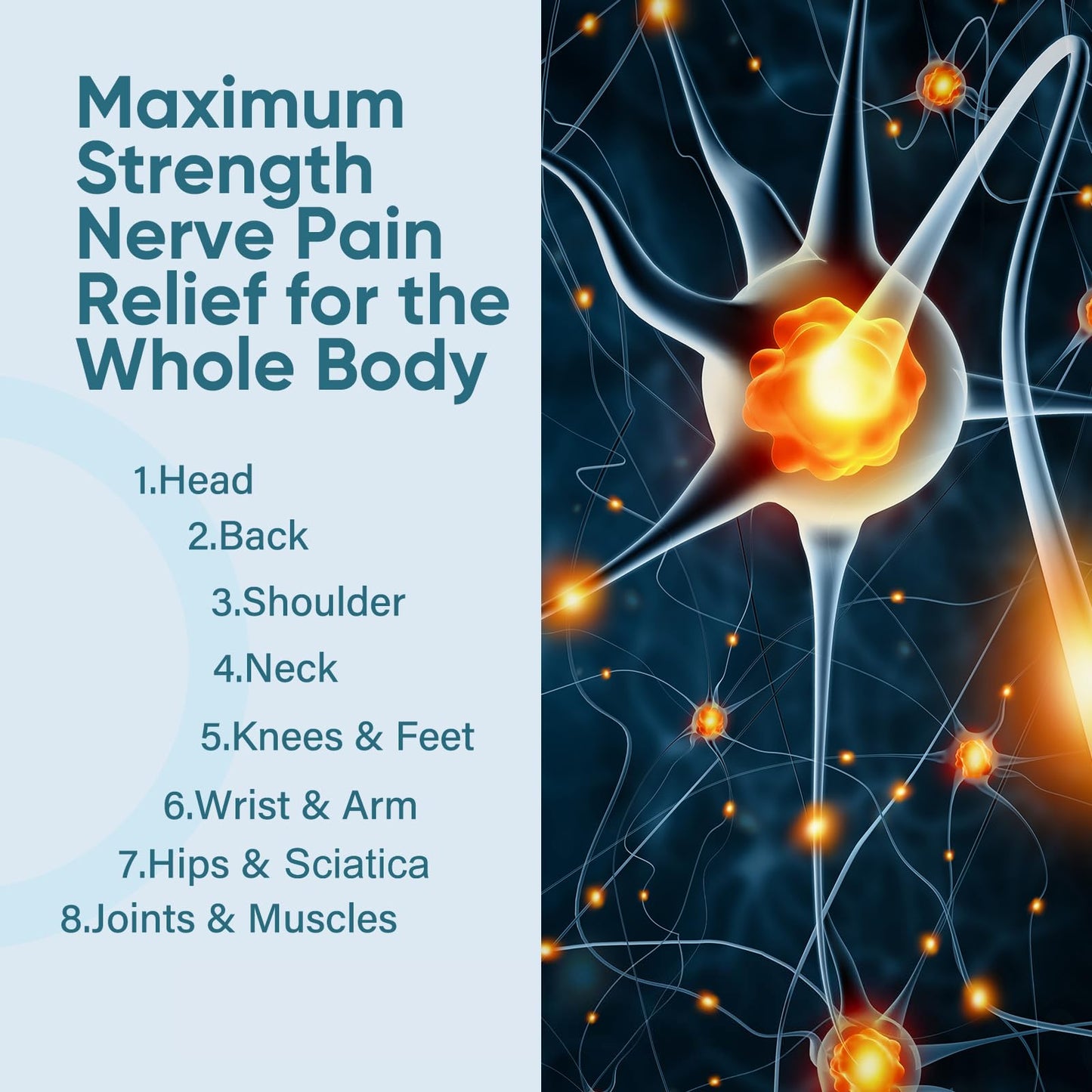 Purixia Neuropathy Support Nerve Supplement with Alpha-Lipoic Acid 600mg Softgels, 120 Count