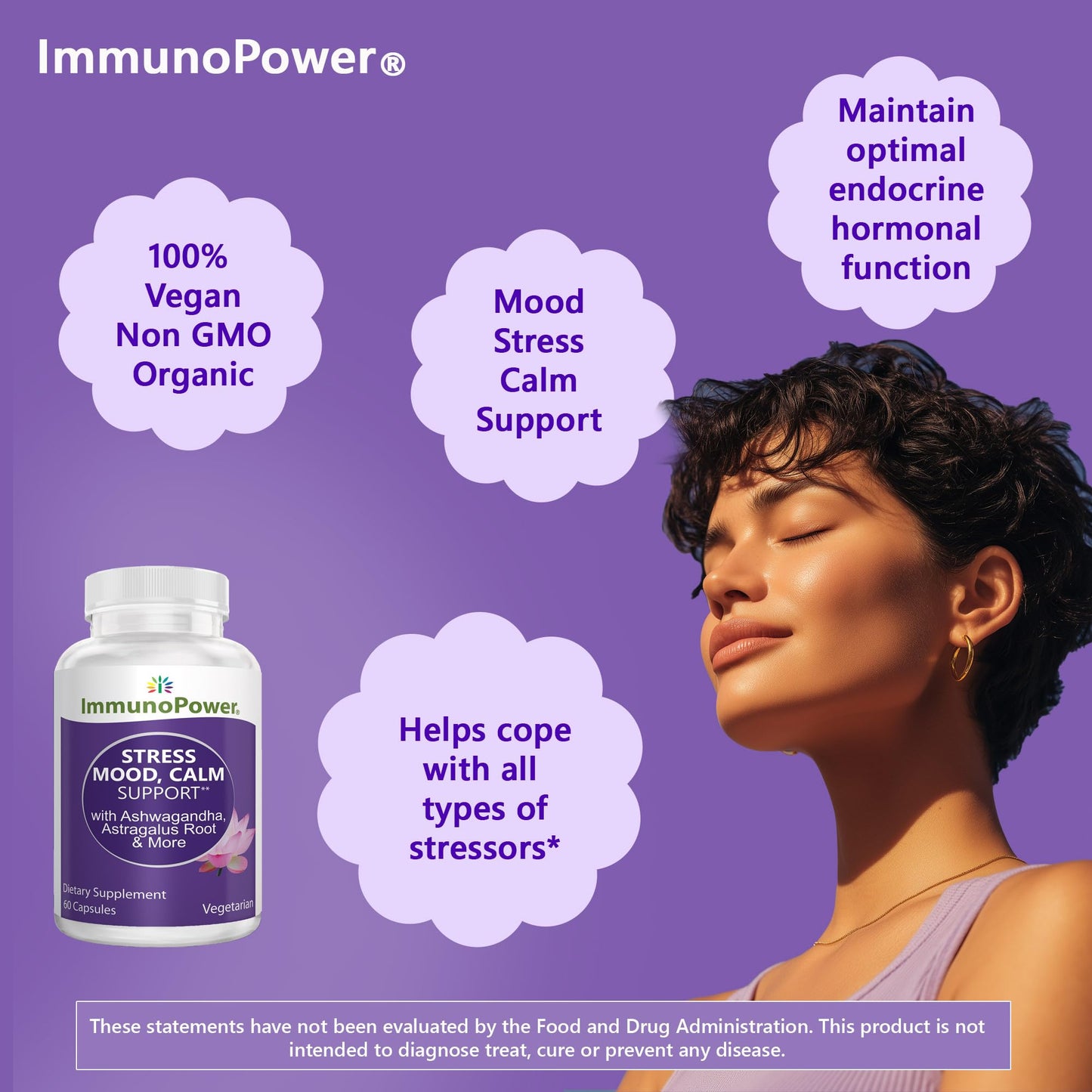 ImmunoPower Mood Support Capsules, 60 Capsules
