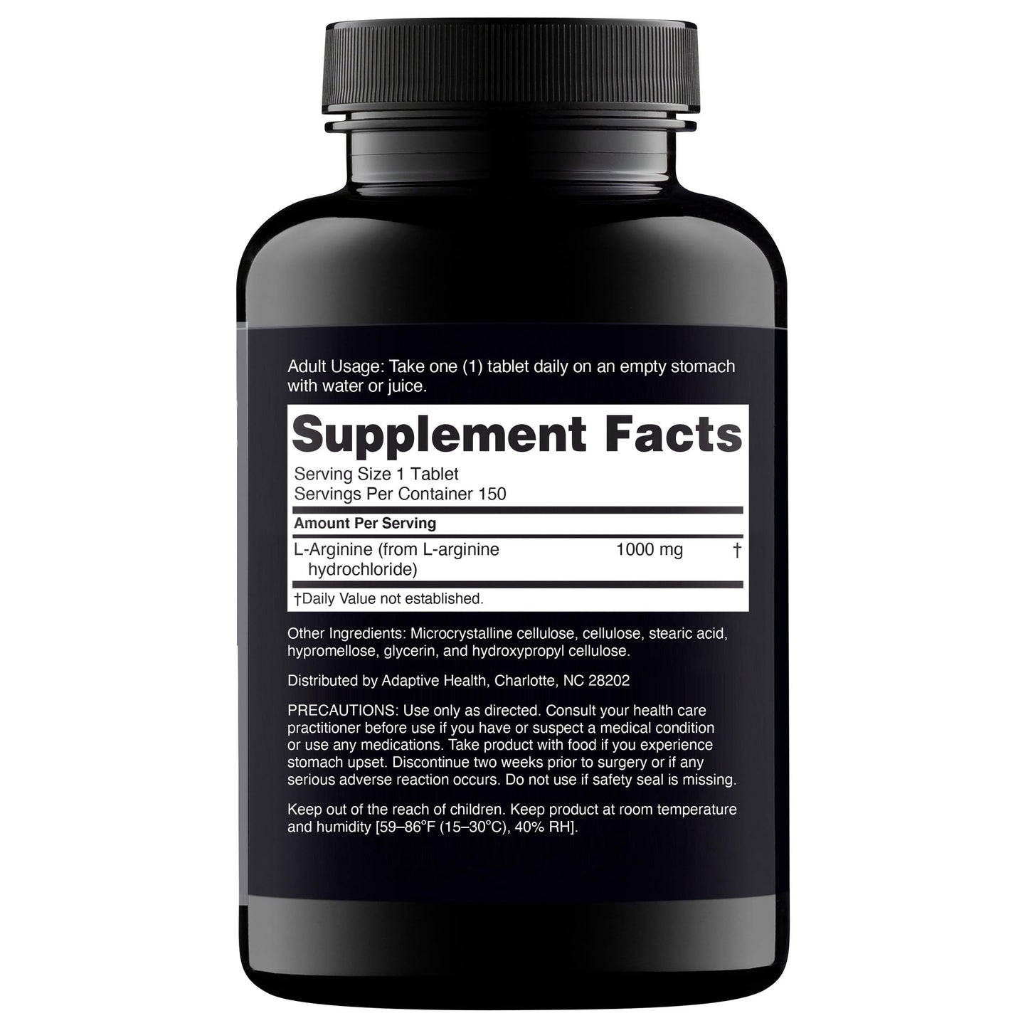 Nugenix Essentials L-Arginine Tablets, 300 Count