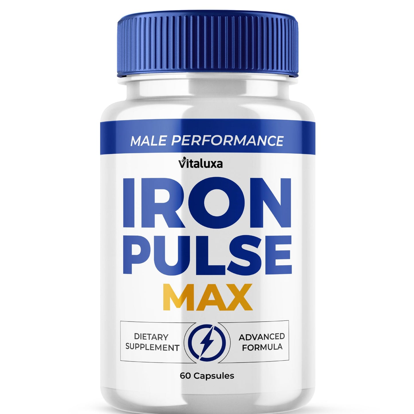 Vitaluxa Iron Pulse Max Capsules, 60 Count