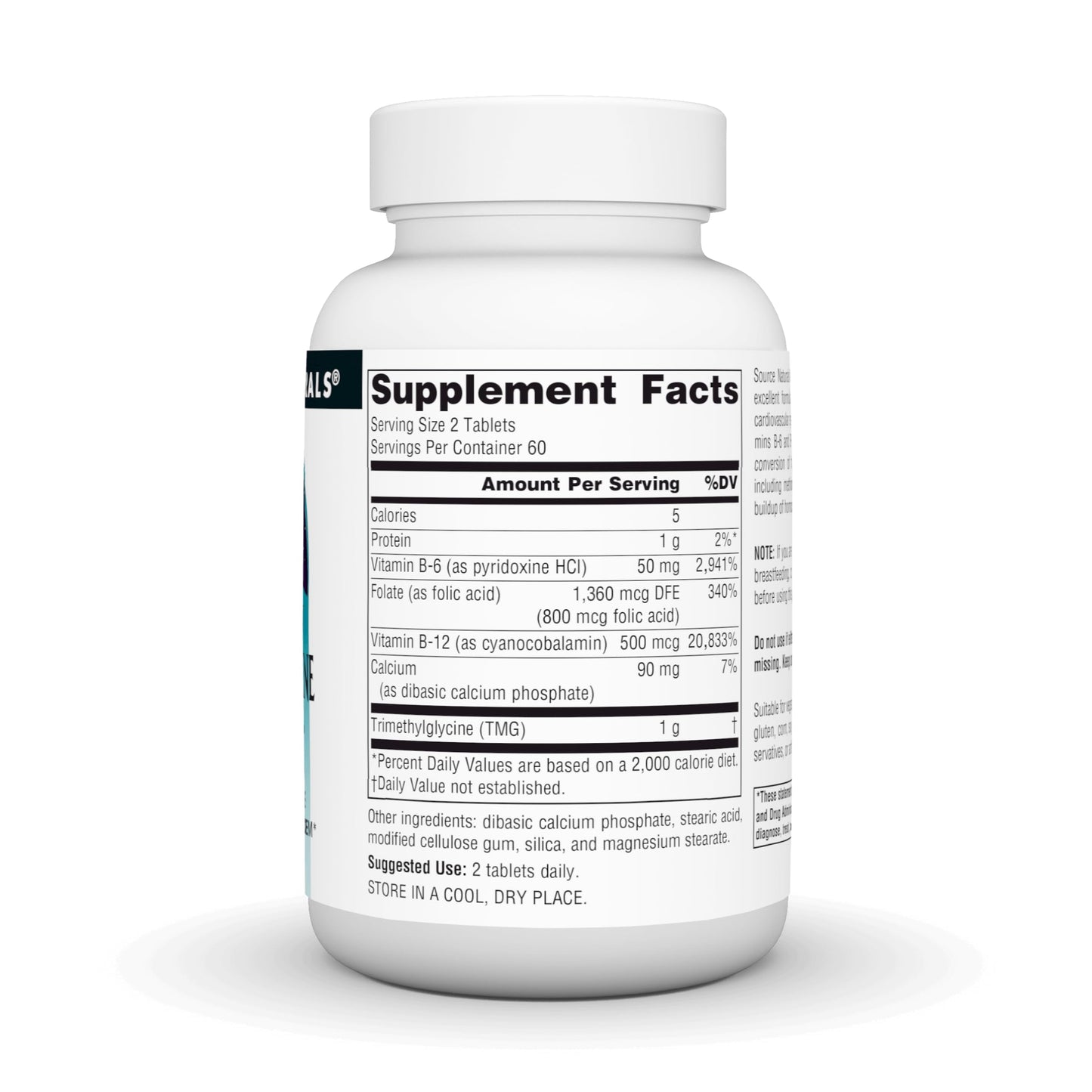Source Naturals Homocysteine Defense Helps Support the Cardiovascular System*, 120 Tablets