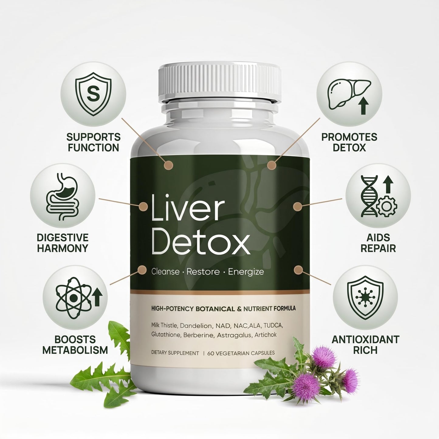 MKSUVGQ Liver Cleanse Detox & Repair Powder 7
