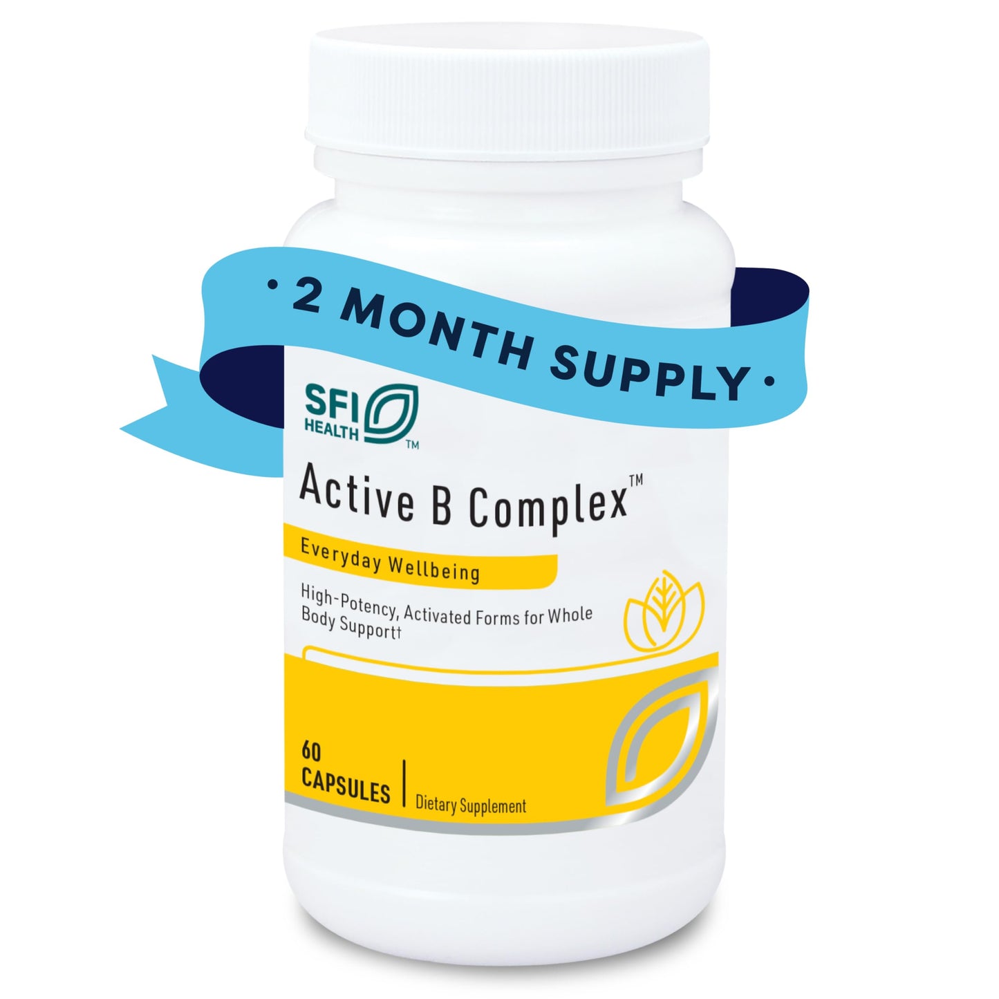 SFI Health Active B Complex Capsule 60 Count