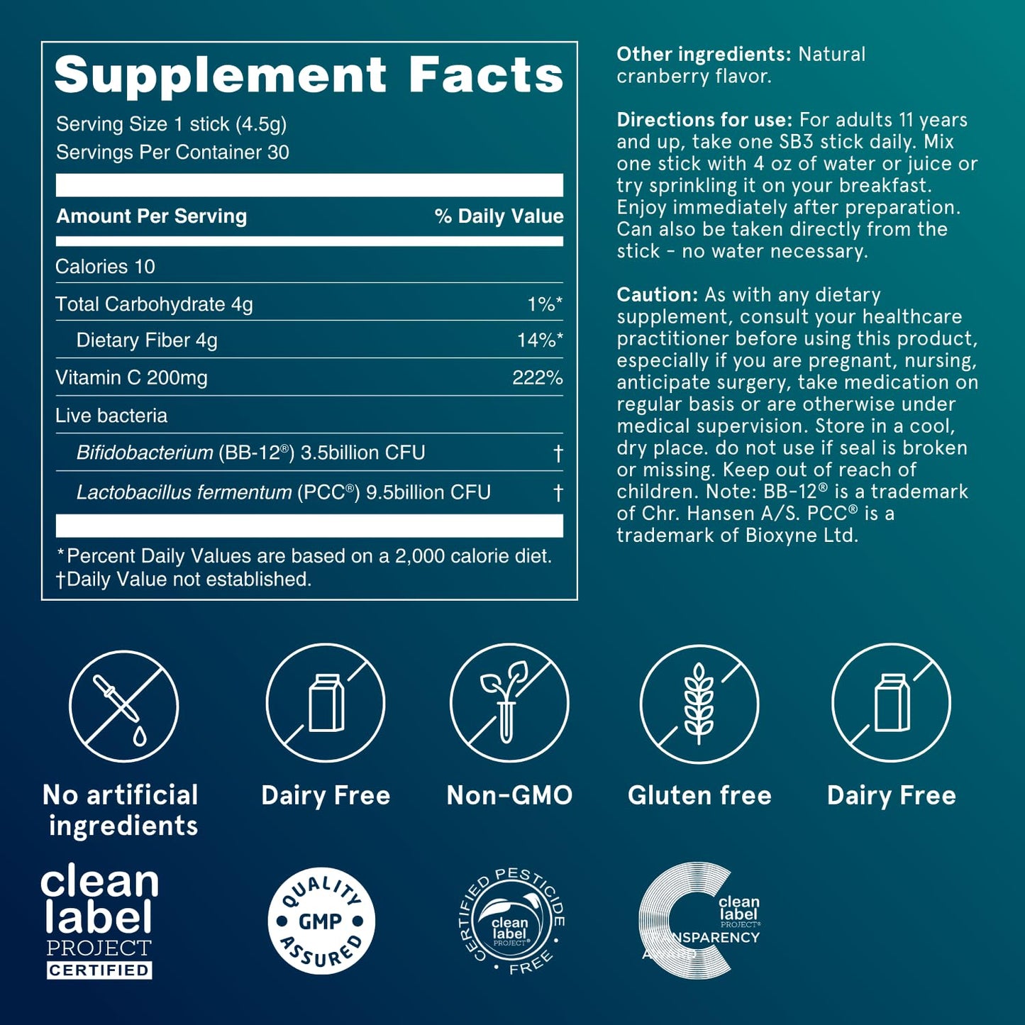 Puori Daily Probiotics & Prebiotics for Digestive & Gut Health Immune Support Capsule, 30 Count