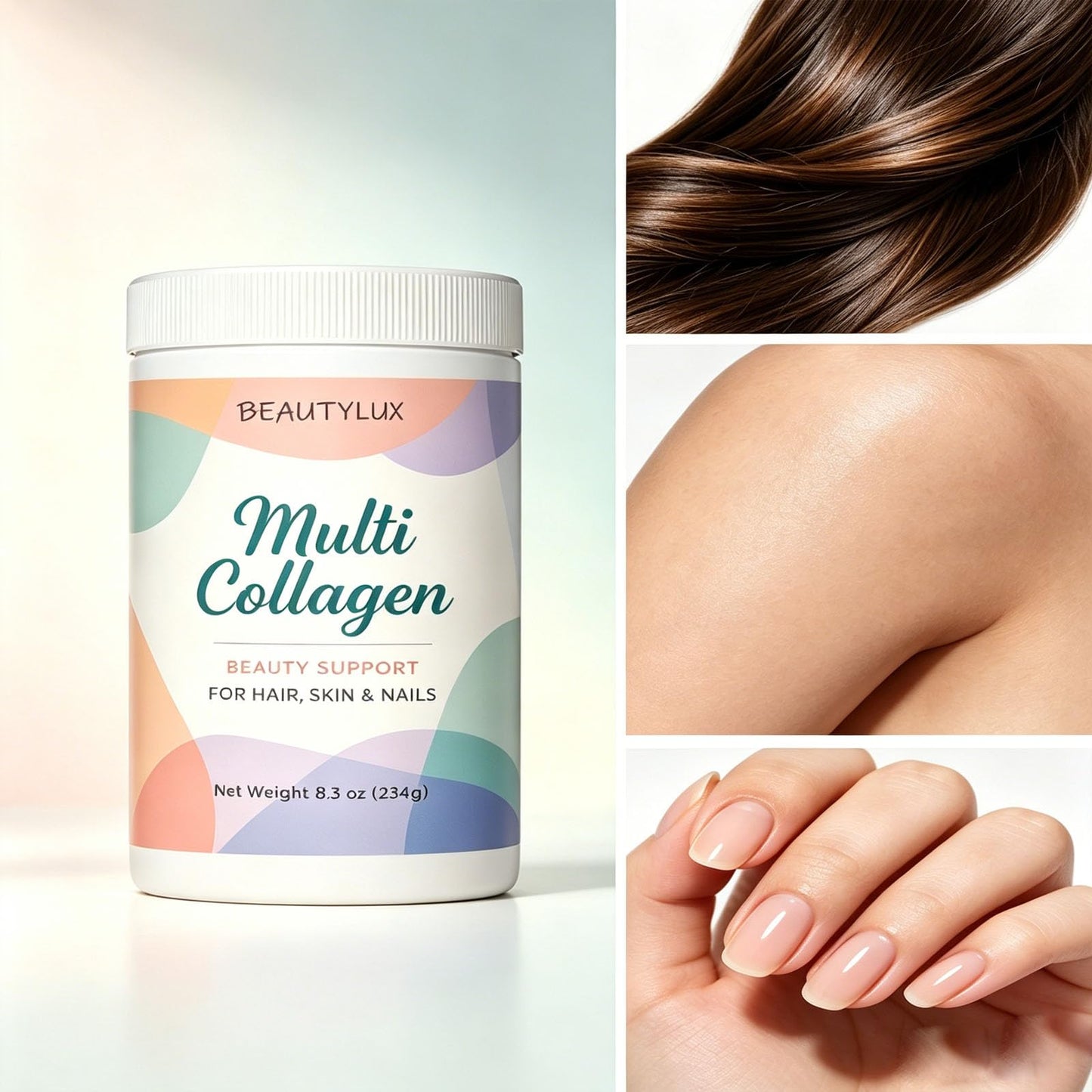 Ribili Beautylux Multi Collagen Powder 8.3 oz