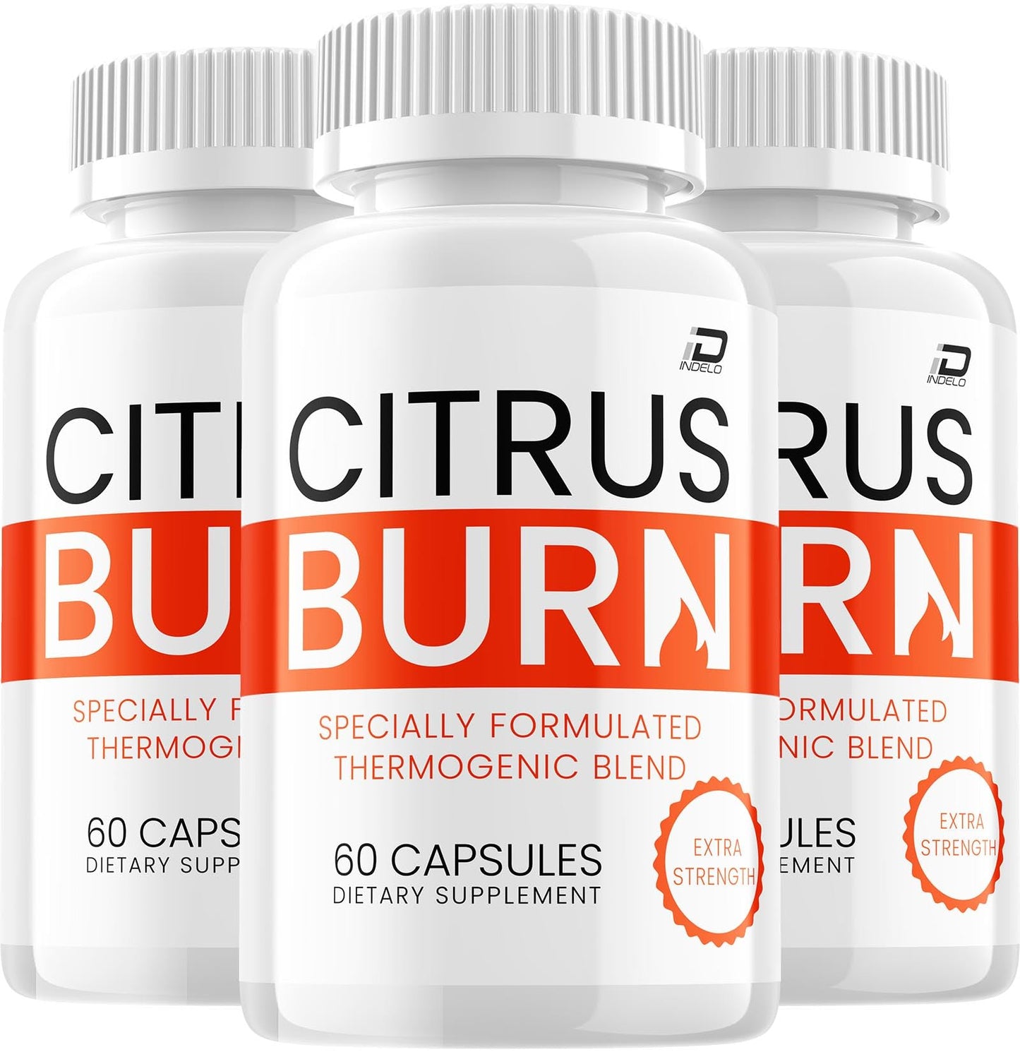 Indelo Citrus Burn Capsules 800MG Dietary Supplement, 180 Capsules